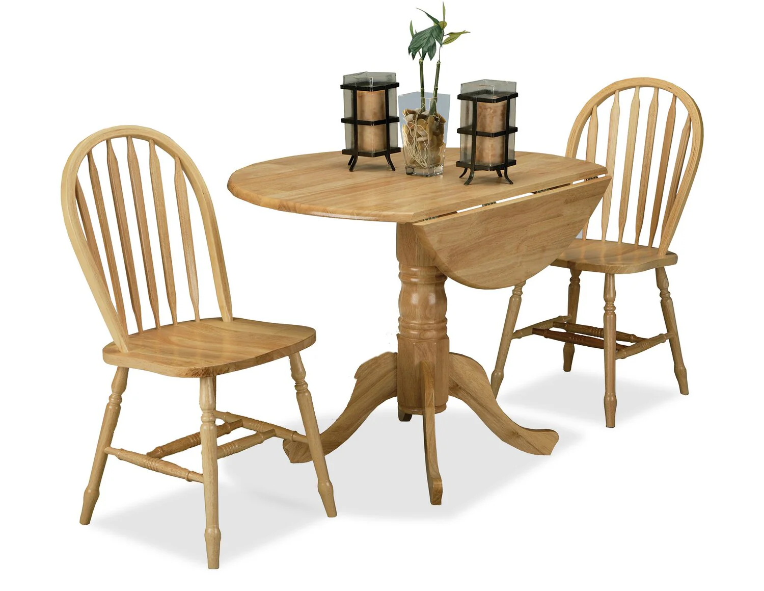 Holland Drop-Leaf Dining Table - Natural - Image 3