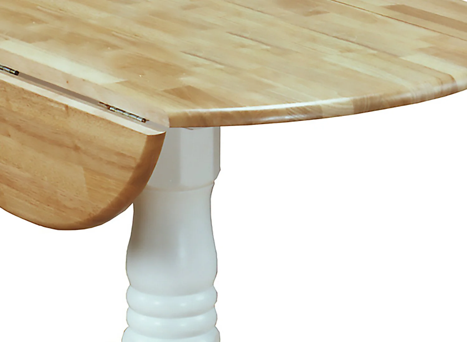 Holland Drop-Leaf Dining Table - Two-Tone - Image 5