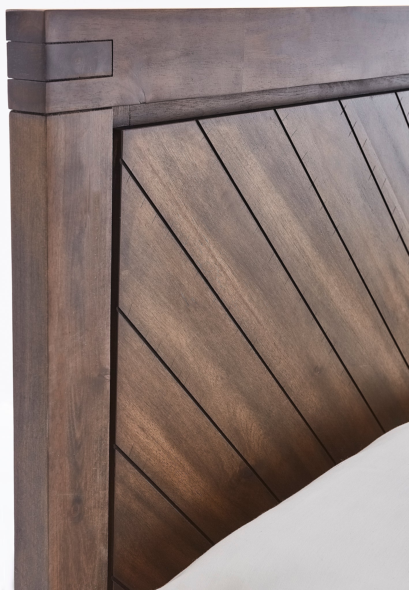 Holloway King Bed - Brown Cherry - Image 4