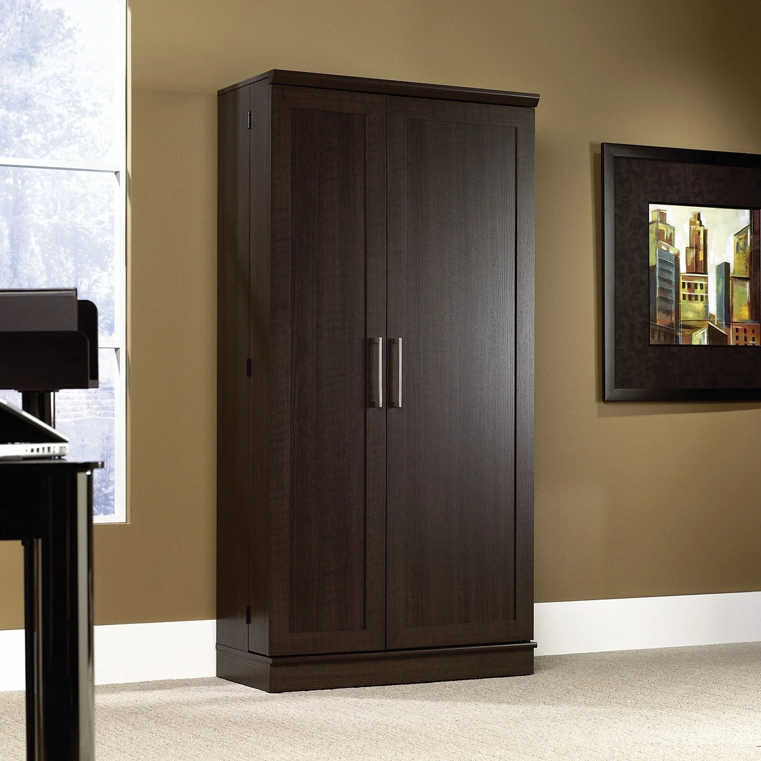 Holstebro 35" Storage Cabinet - Dakota Oak - Image 2