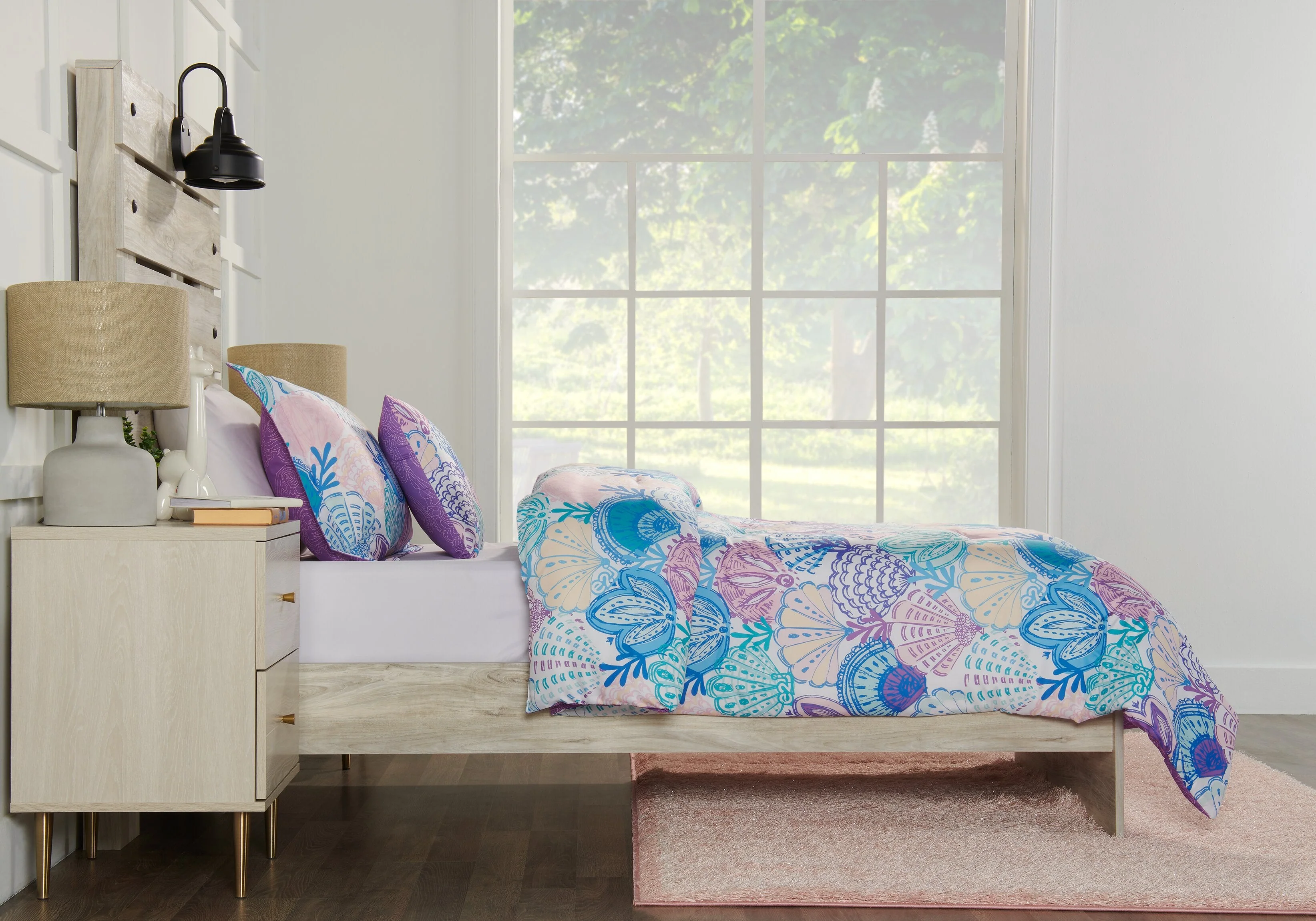 Hooper 4-Piece Full Comforter Set - Image 8