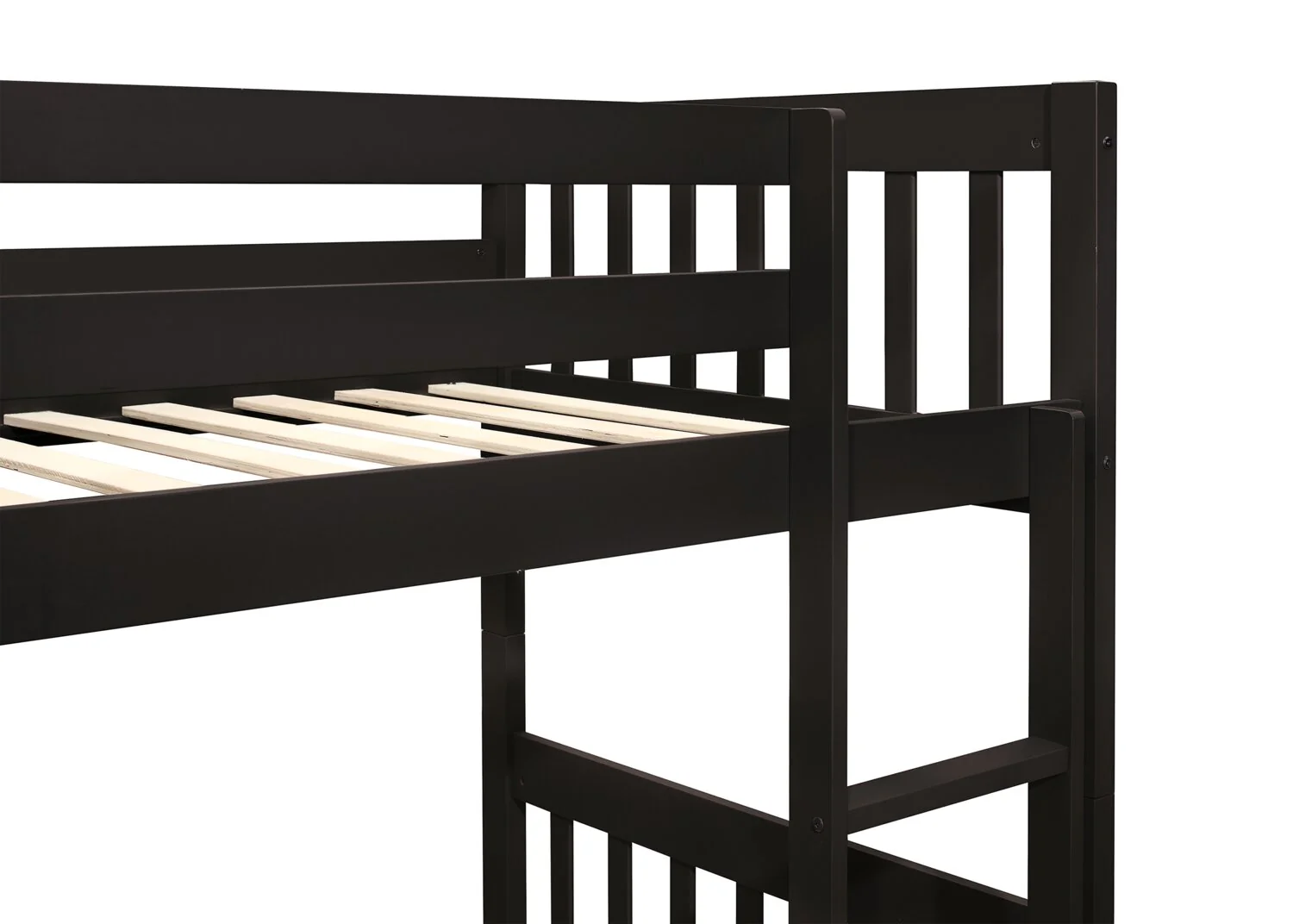 Hopkin Twin Open Panel Bunk Bed - Espresso - Image 4