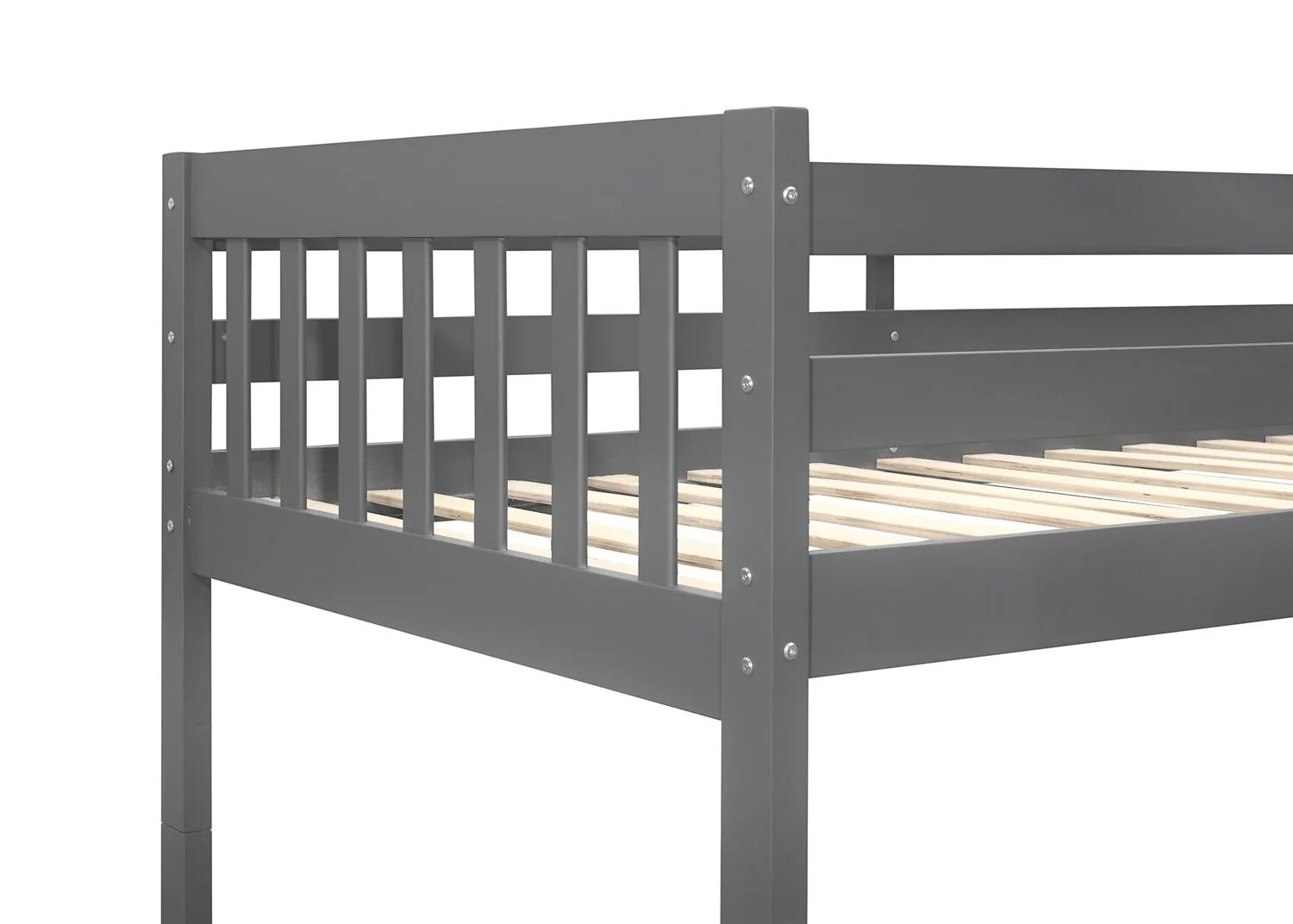 Hopkin Twin Open Panel Bunk Bed - Grey - Image 3