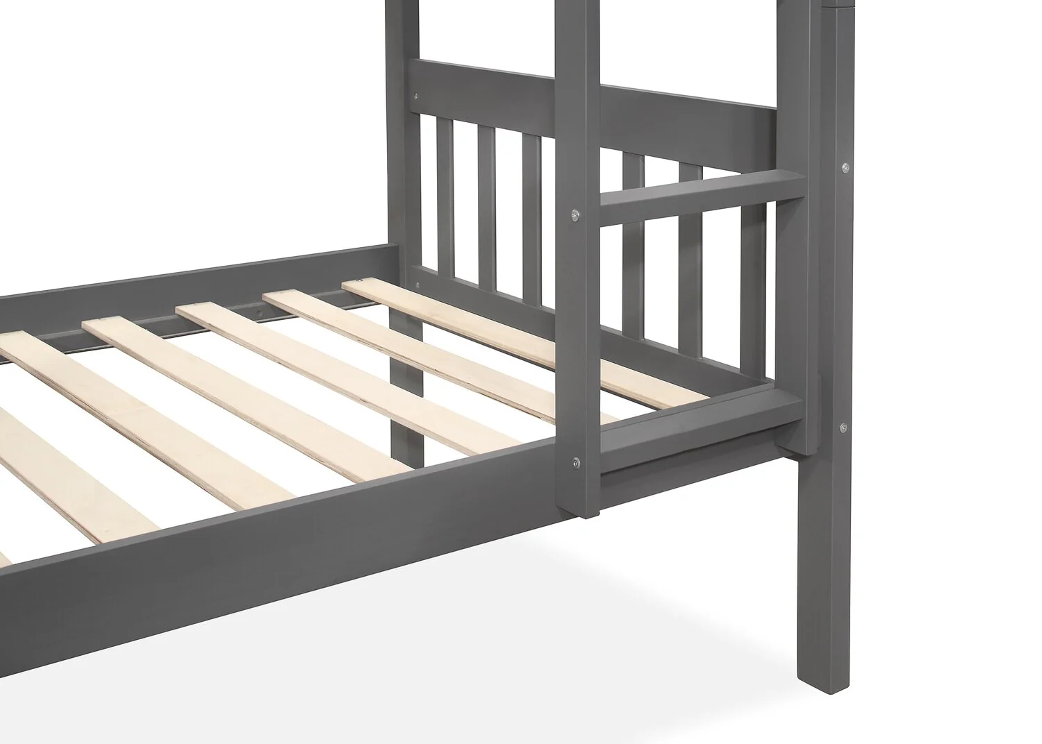 Hopkin Twin Open Panel Bunk Bed - Grey - Image 5