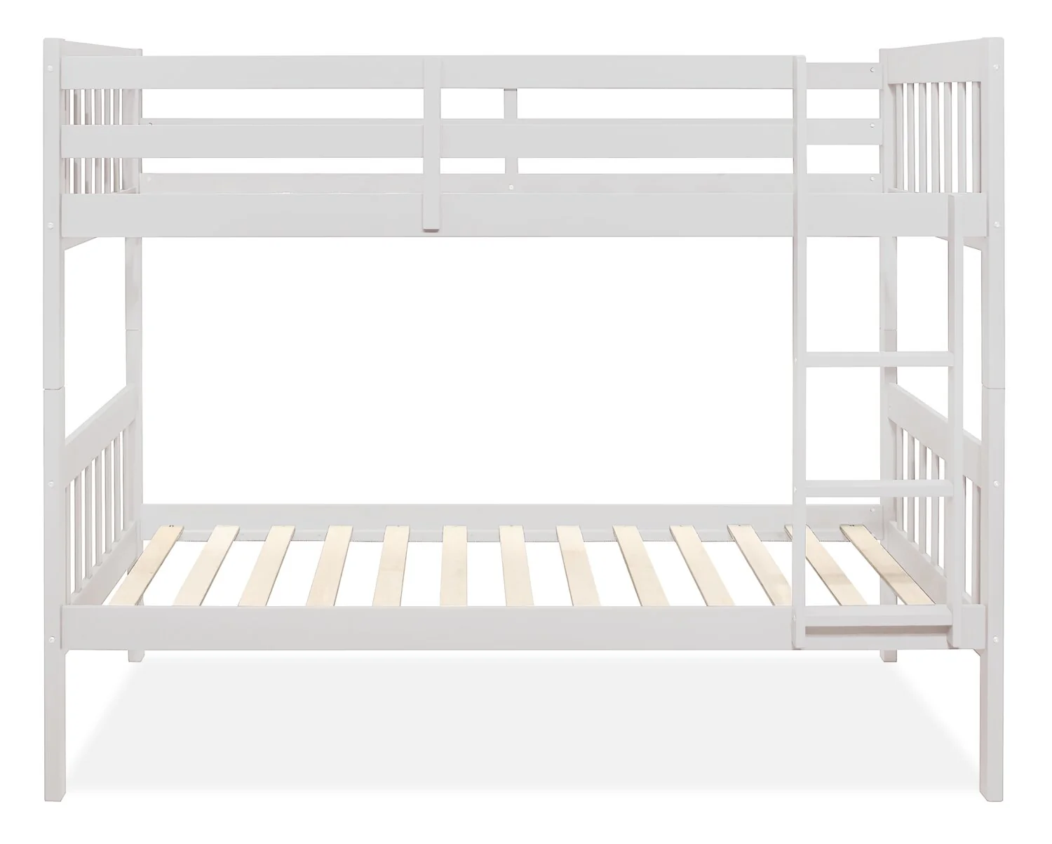 Hopkin Twin Open Panel Bunk Bed - White - Image 2