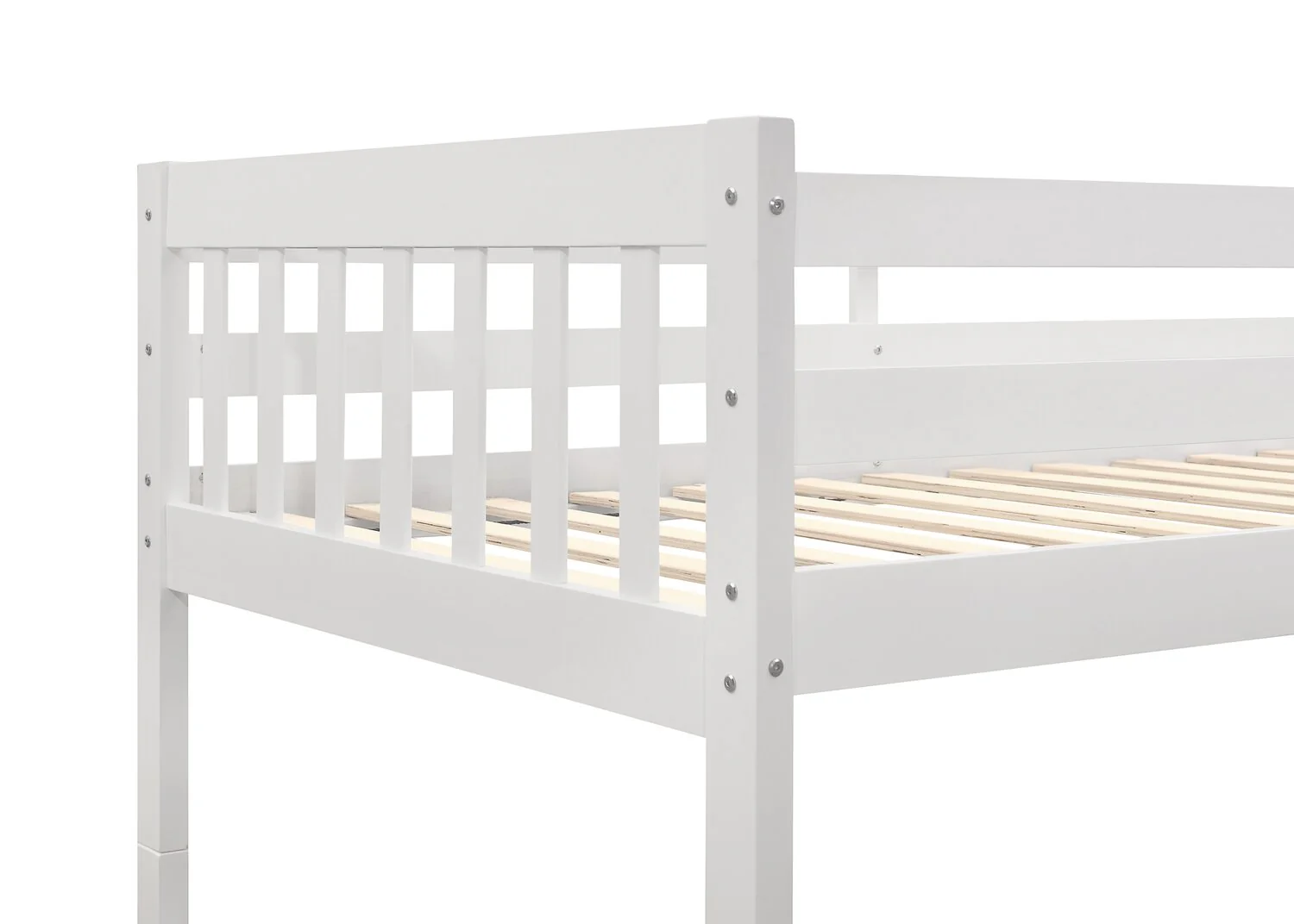 Hopkin Twin Open Panel Bunk Bed - White - Image 3