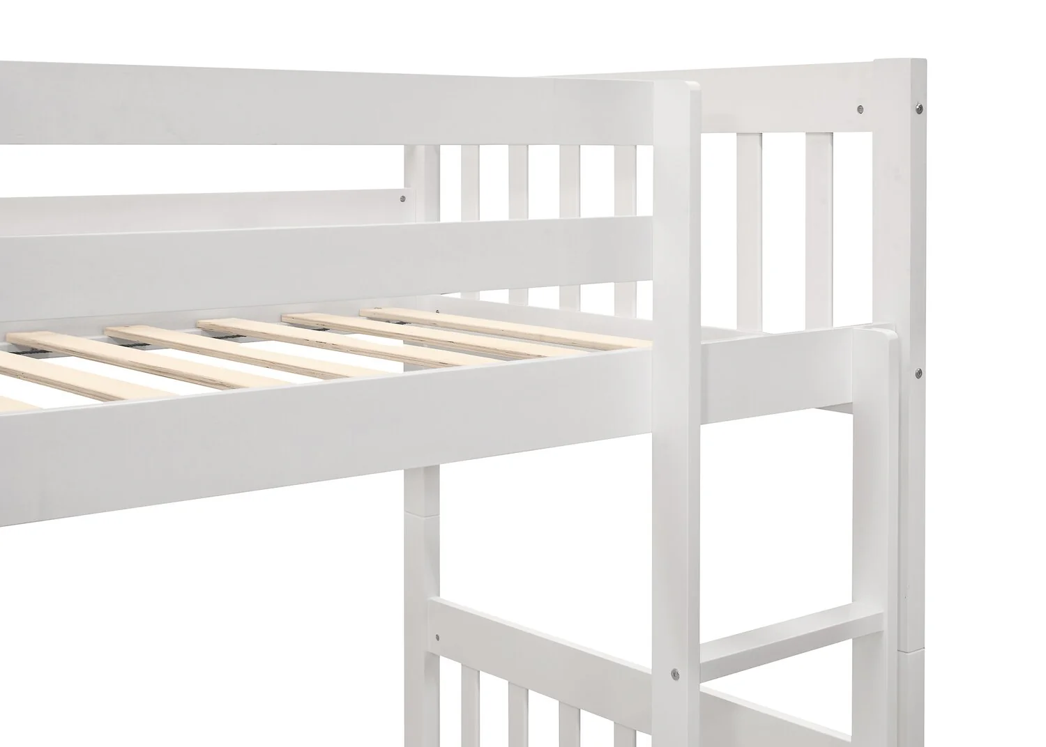 Hopkin Twin Open Panel Bunk Bed - White - Image 4