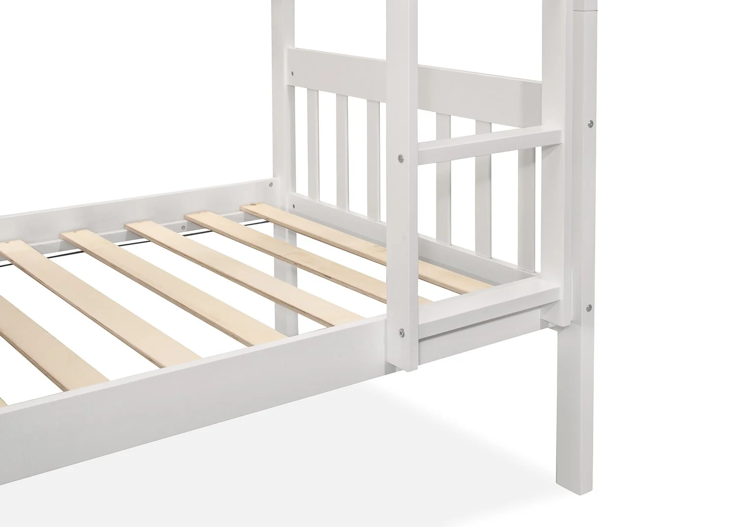 Hopkin Twin Open Panel Bunk Bed - White - Image 5