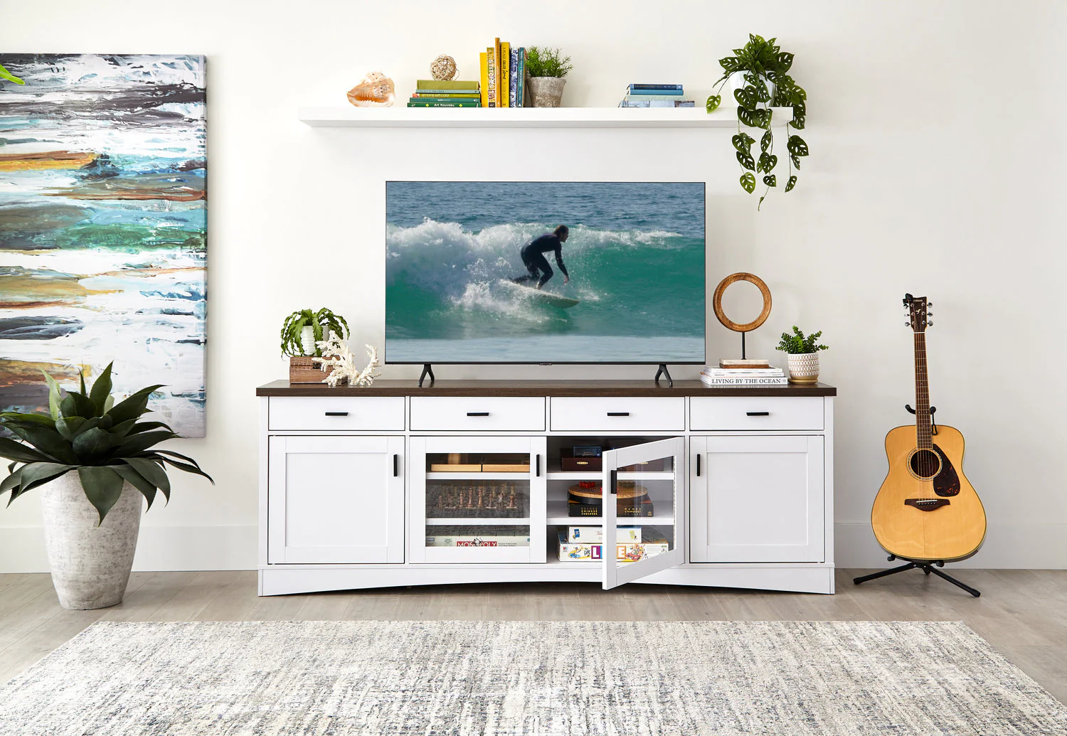 Horatio 84" TV Stand - Image 2