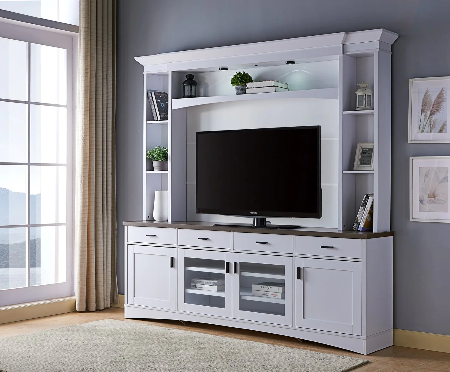 Horatio Entertainment Centre with 60" TV Opening - Image 10