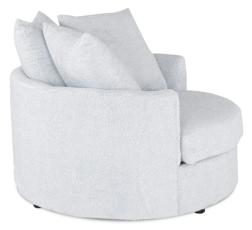 Huggins Chenille Cuddler Chair - Teddy Star - Image 3