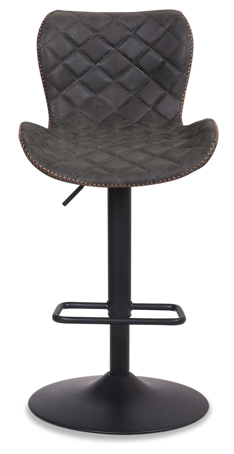 Hughes Bar Stool - Grey - Image 2