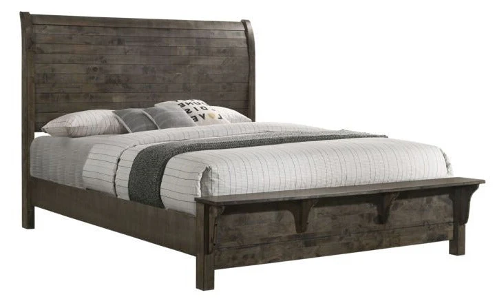 Hytte 6-Piece Queen Bedroom Set - Grey - Image 2