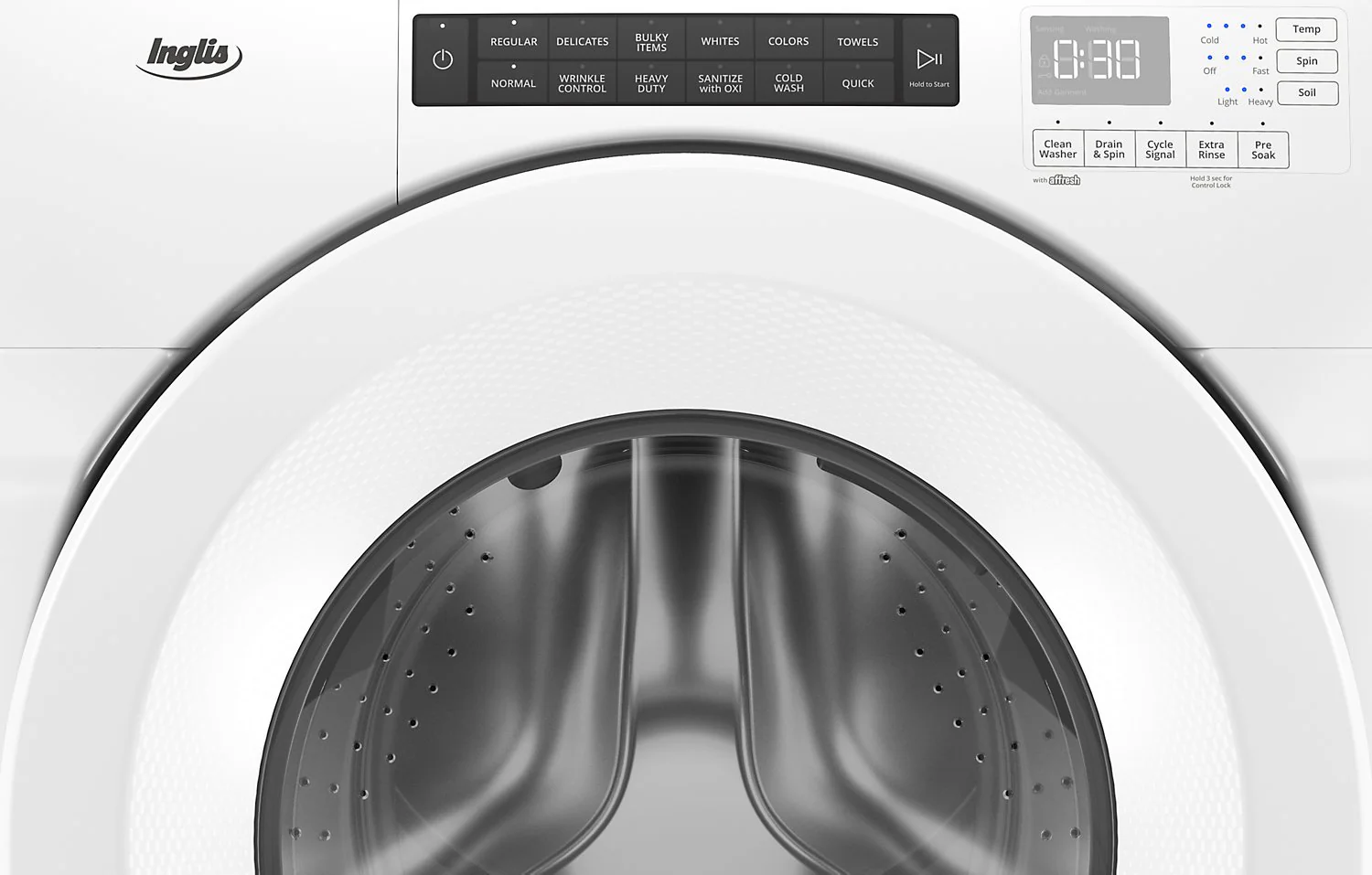 Inglis 5.0 Cu. Ft. Closet-Depth Front-Load Washer - IFW5900HW - Image 2