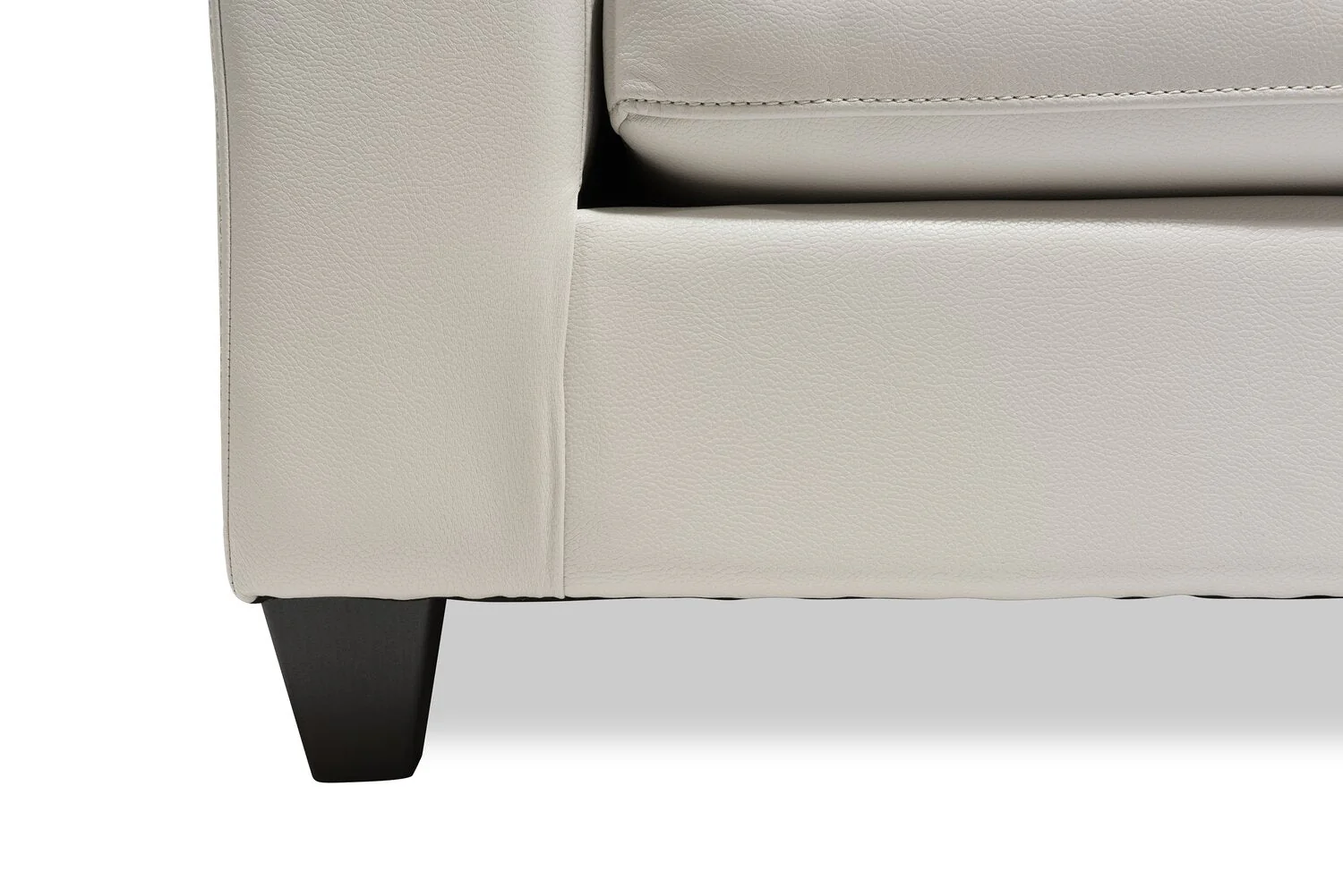 Irene 2-Piece Leath-Aire Left-Facing Sectional - Beige - Image 6