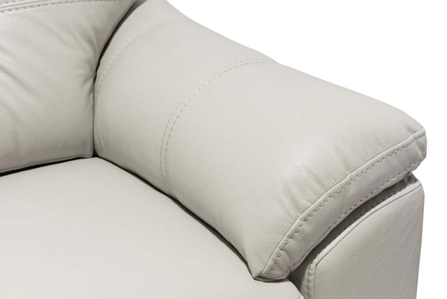 Irene 2-Piece Leath-Aire Left-Facing Sectional - Beige - Image 7