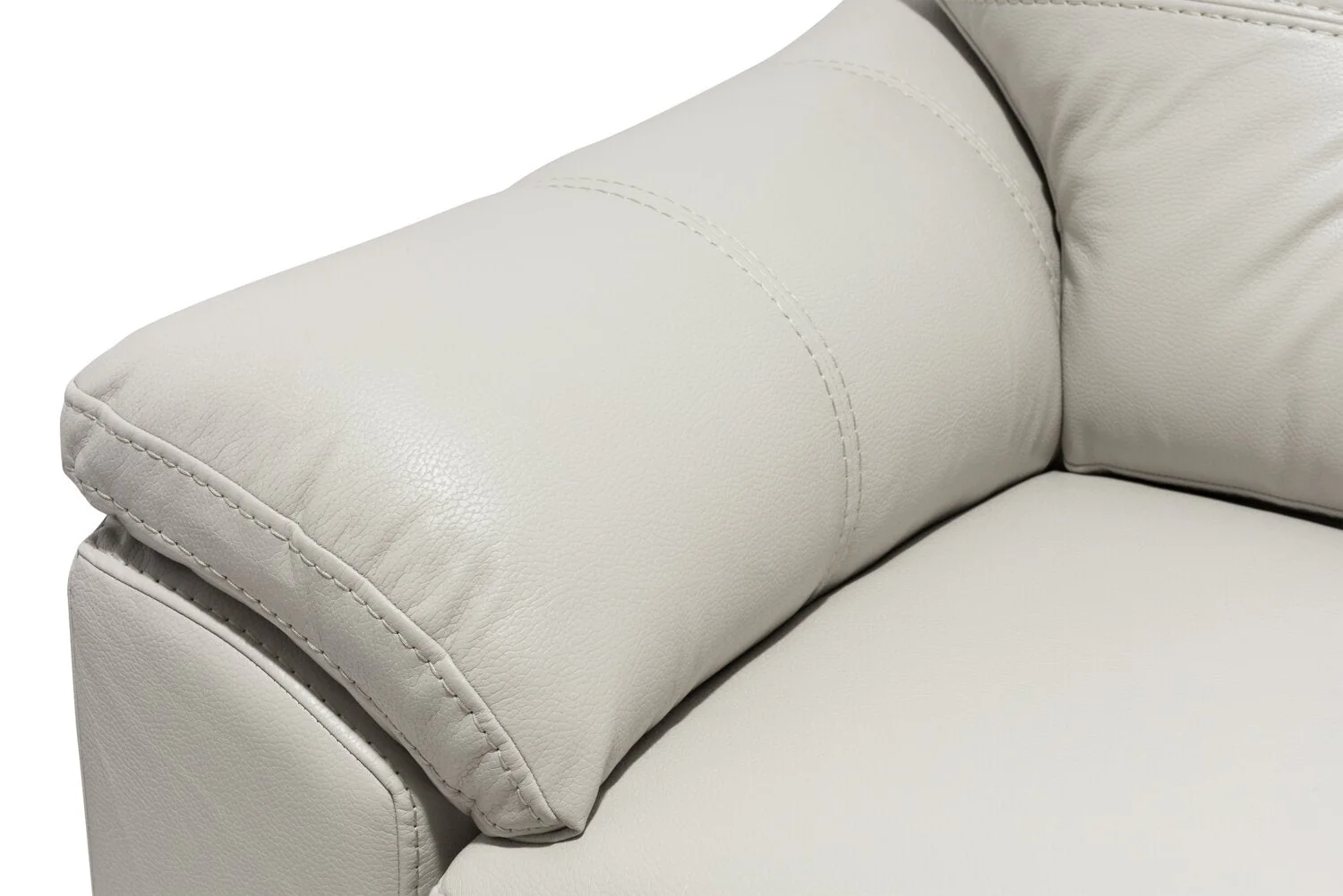 Irene 2-Piece Leath-Aire Right-Facing Sectional - Beige - Image 7