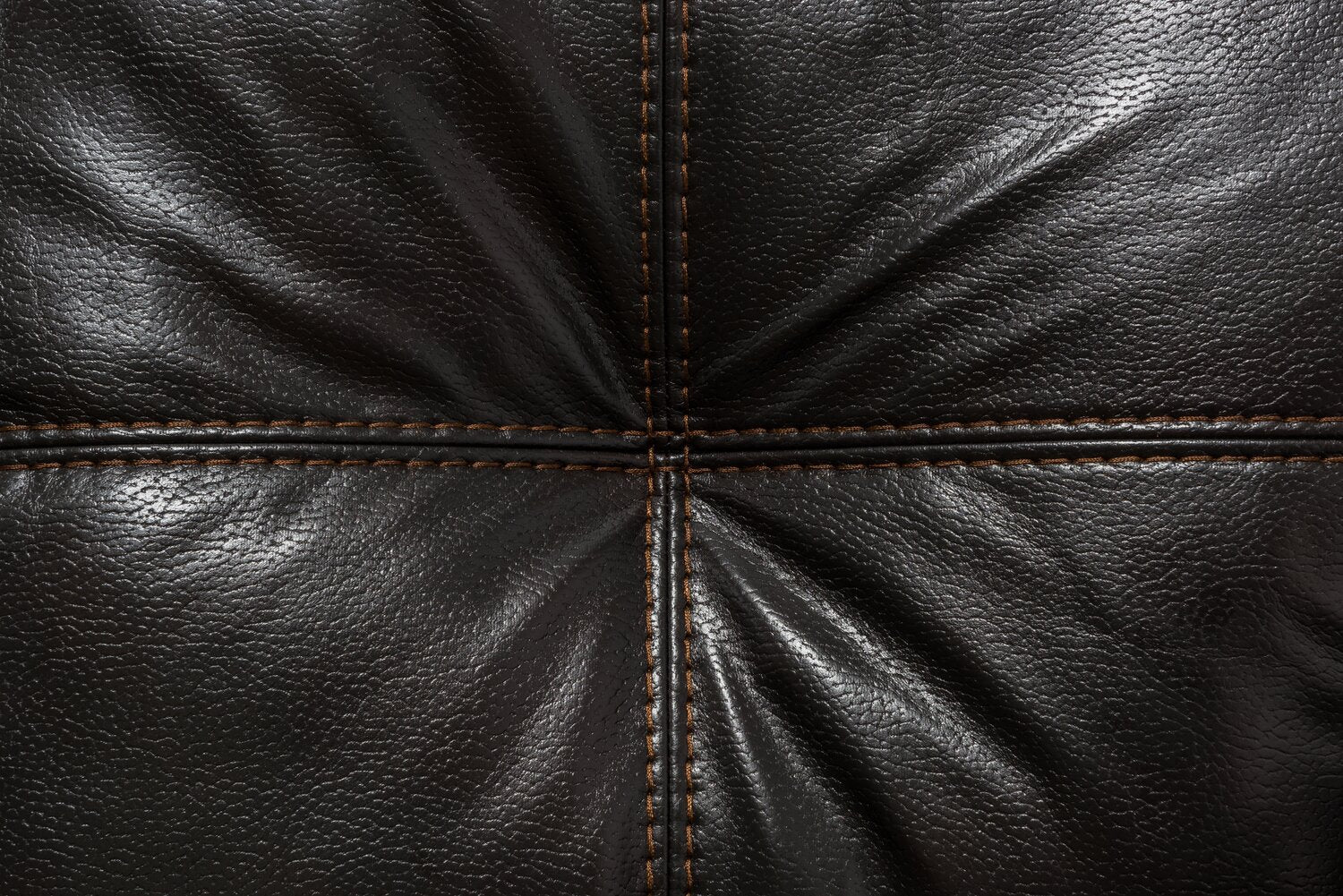 Irene Leath-Aire Sofa - Blackberry - Image 6
