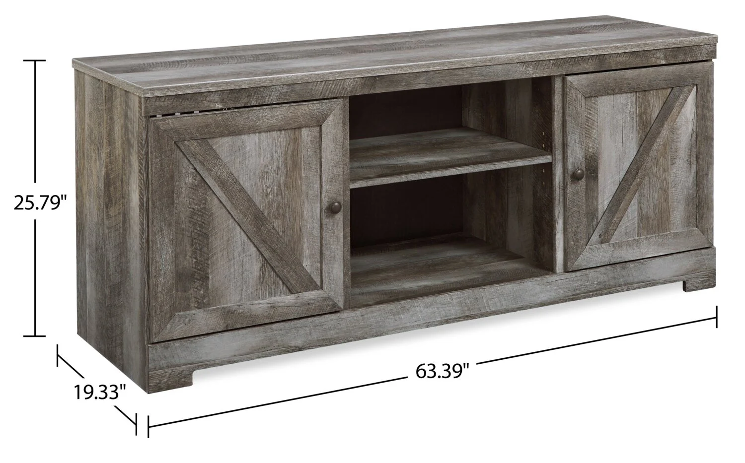 Irma 63" TV Stand - Image 5