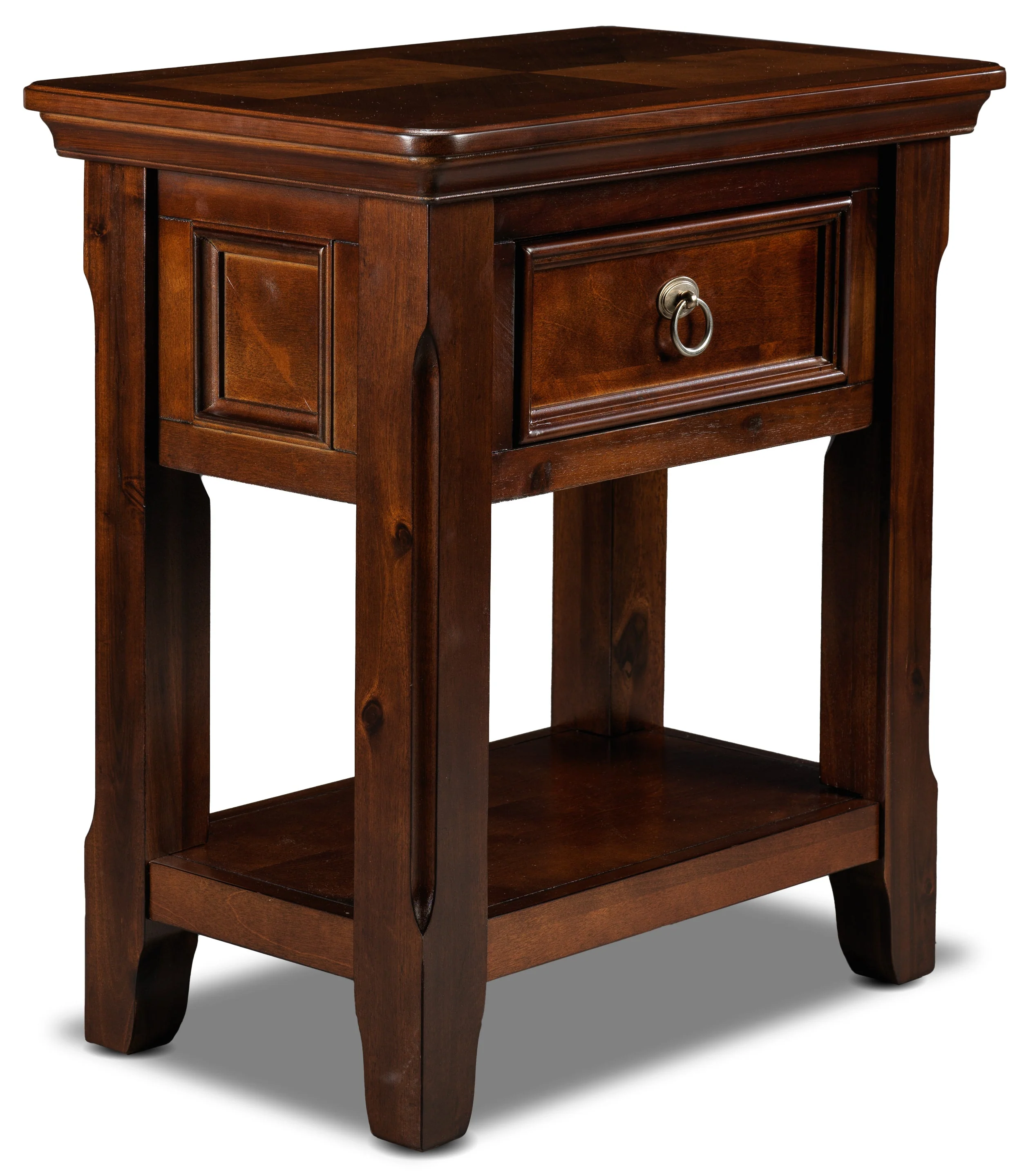 Isaias Side Table - Walnut - Image 4