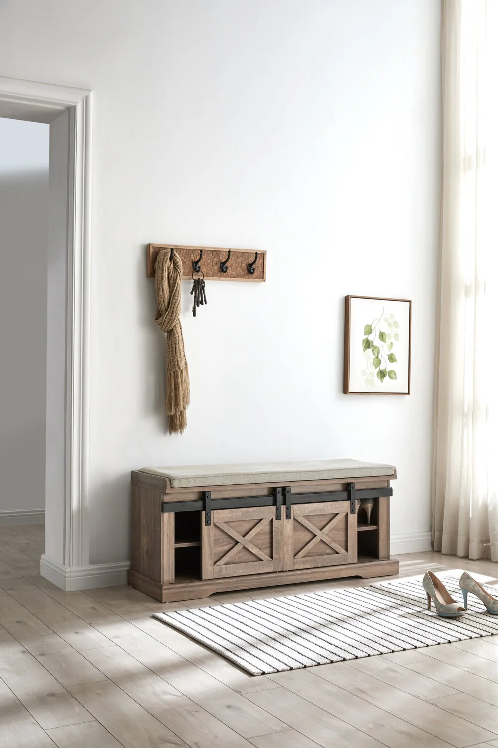 Jake Bench with Shoe Storage - Image 6