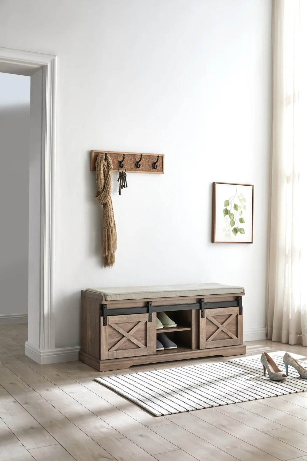 Jake Bench with Shoe Storage - Image 7