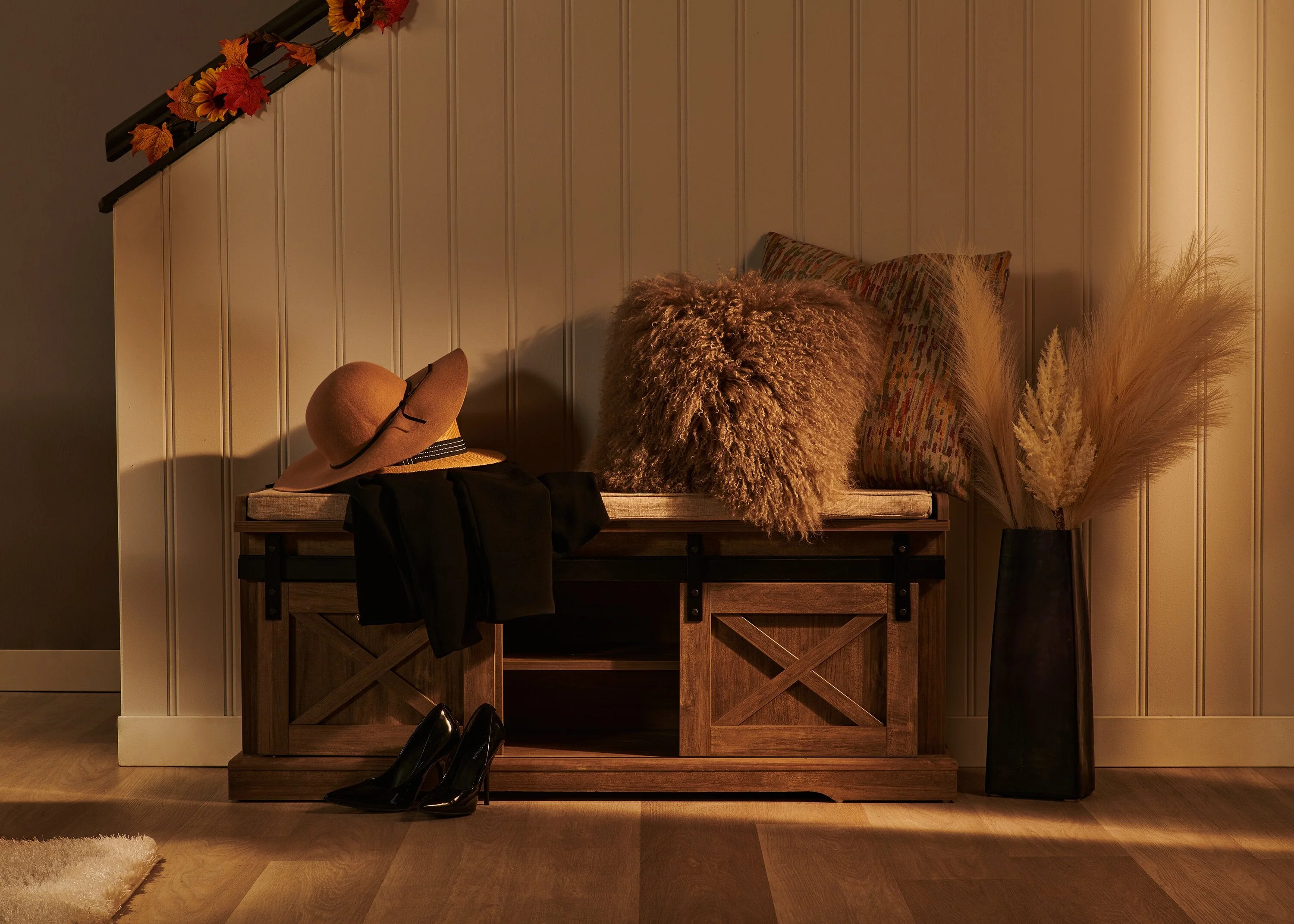 Jake Bench with Shoe Storage - Image 9