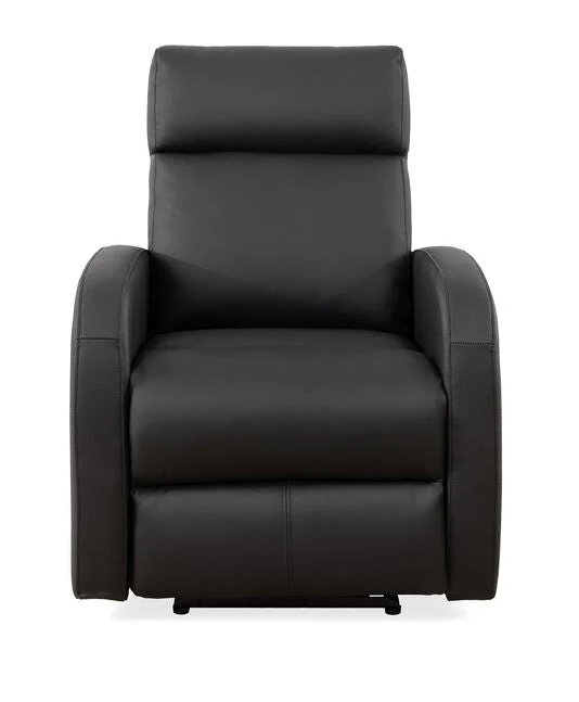 Jeremy Leather Power Recliner - Black - Image 3