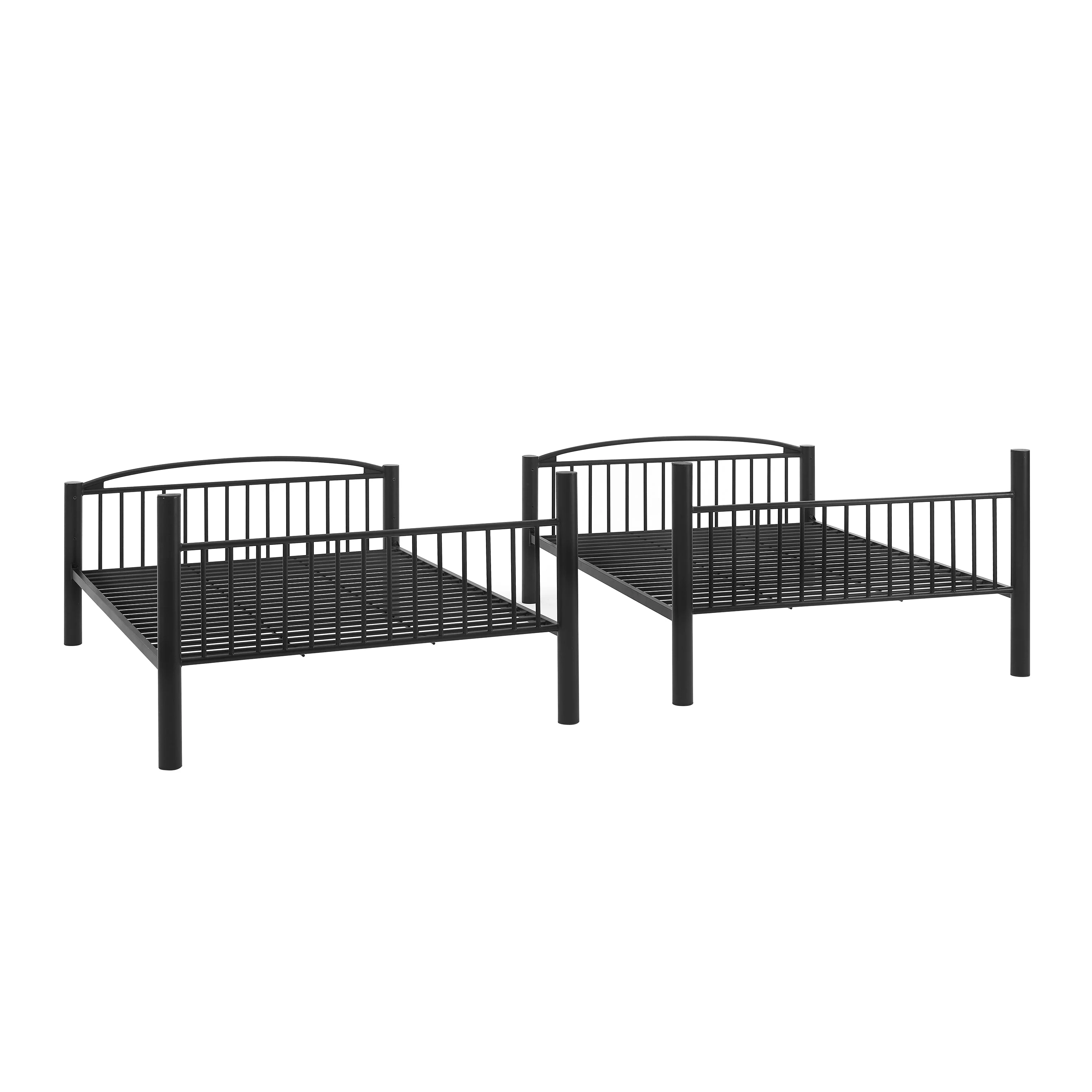 Joto Full Bunk Bed - Black Matte - Image 3