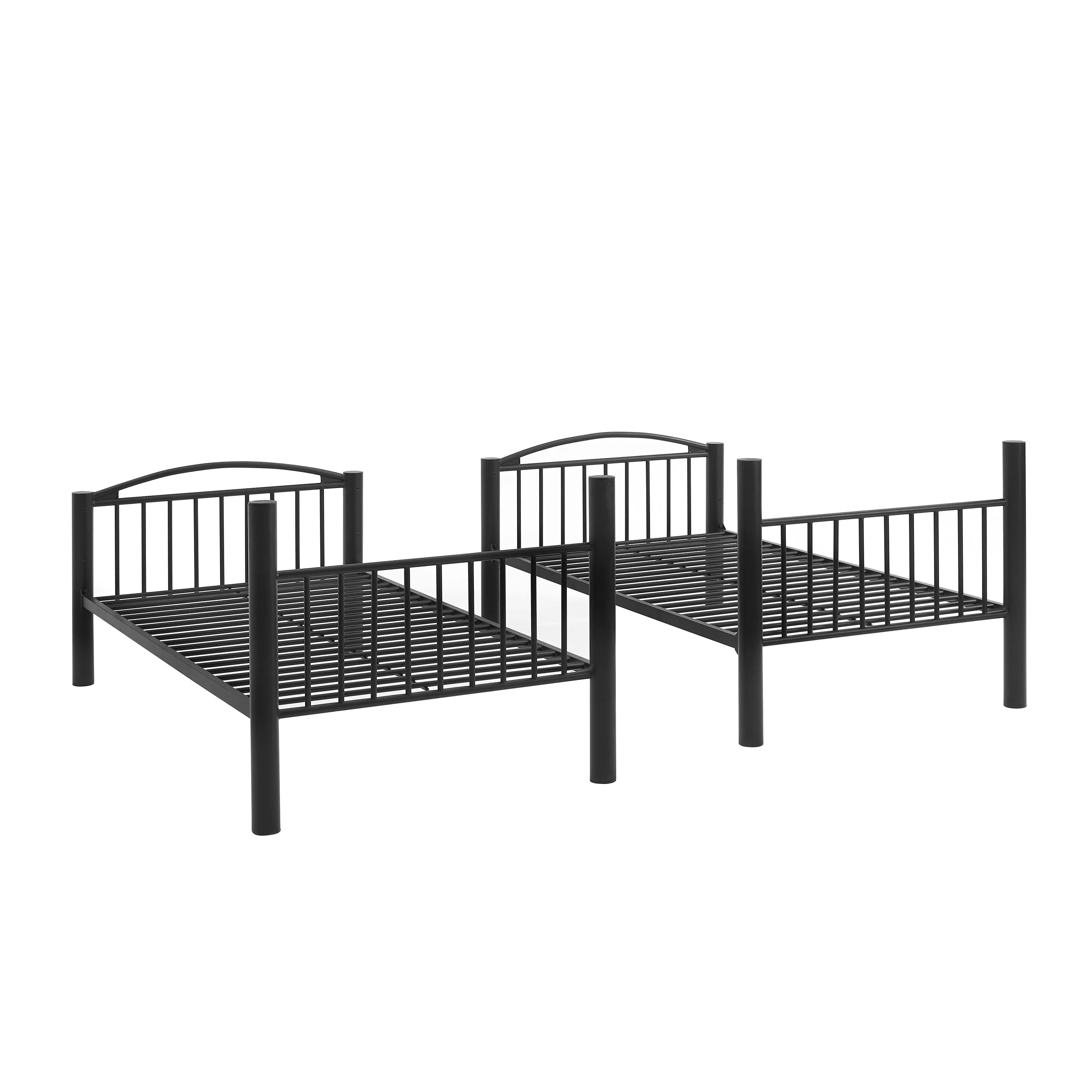 Joto Twin Bunk Bed - Black Matte - Image 3