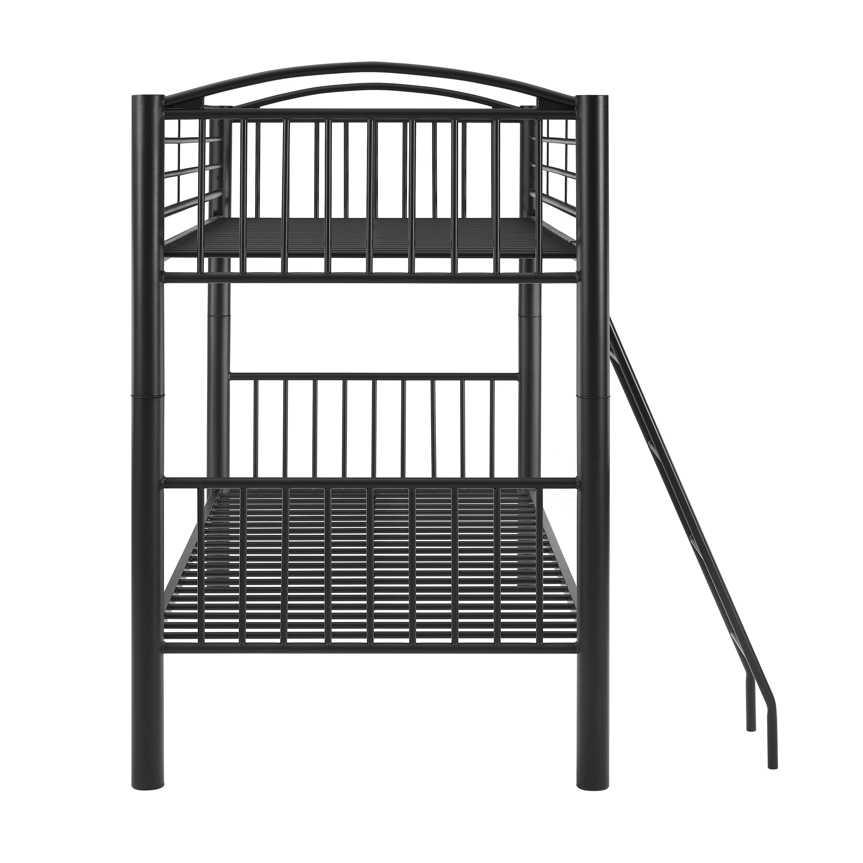 Joto Twin Bunk Bed - Black Matte - Image 5