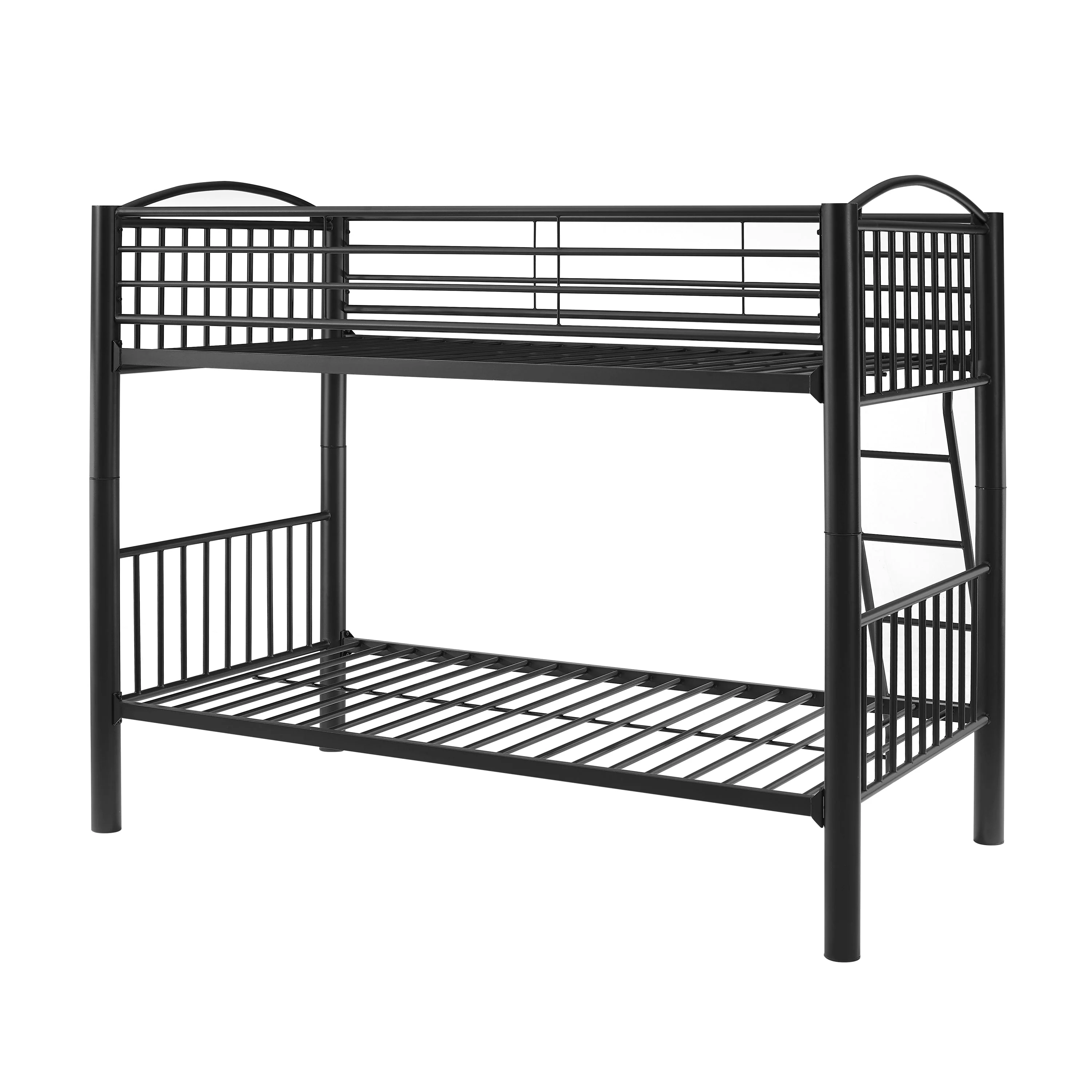 Joto Twin Bunk Bed - Black Matte - Image 6