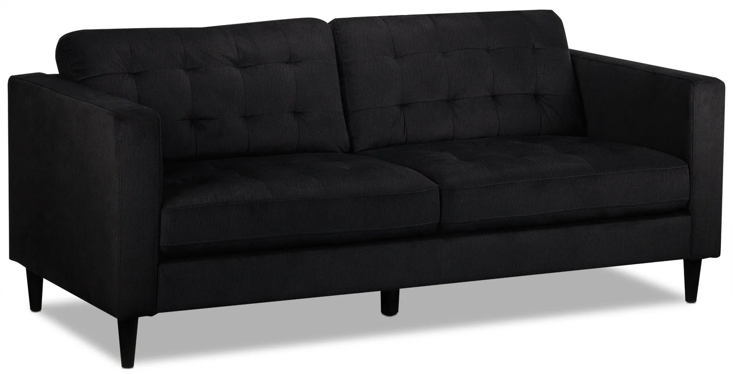 Julianstown Sofa and Chair Set - Charcoal - Image 3