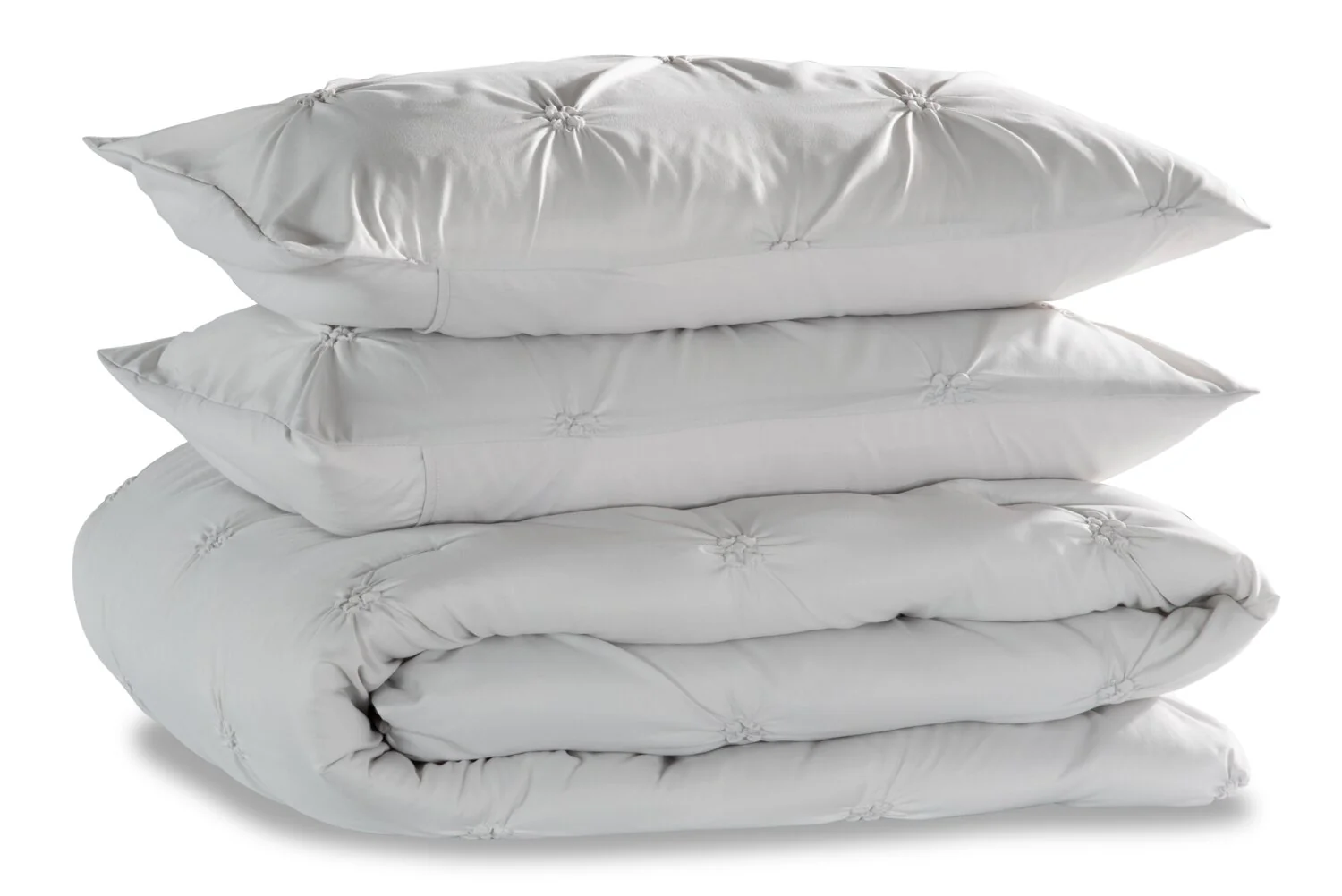 Kai Light Grey 3-Piece Full/Queen Comforter Set - Image 17