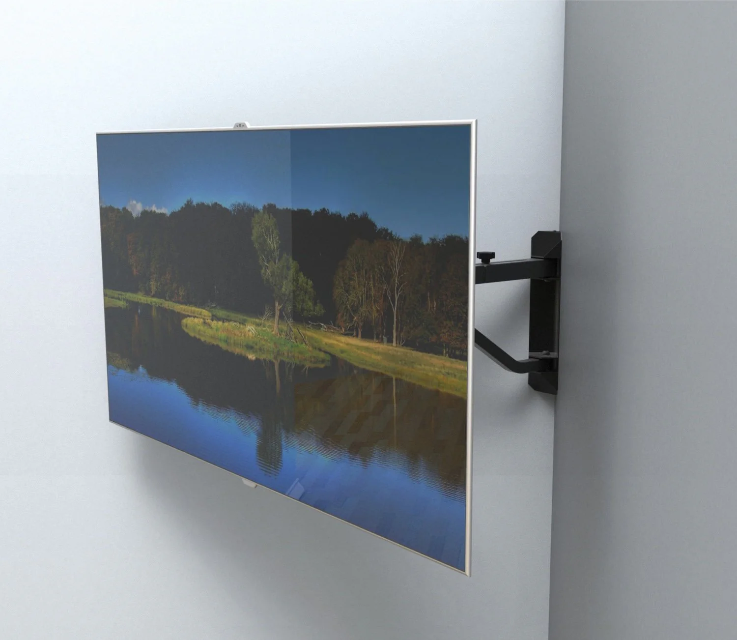 Kanto FMC1 Telescoping Corner Wall Mount for 40" to 60" TVs - Image 5