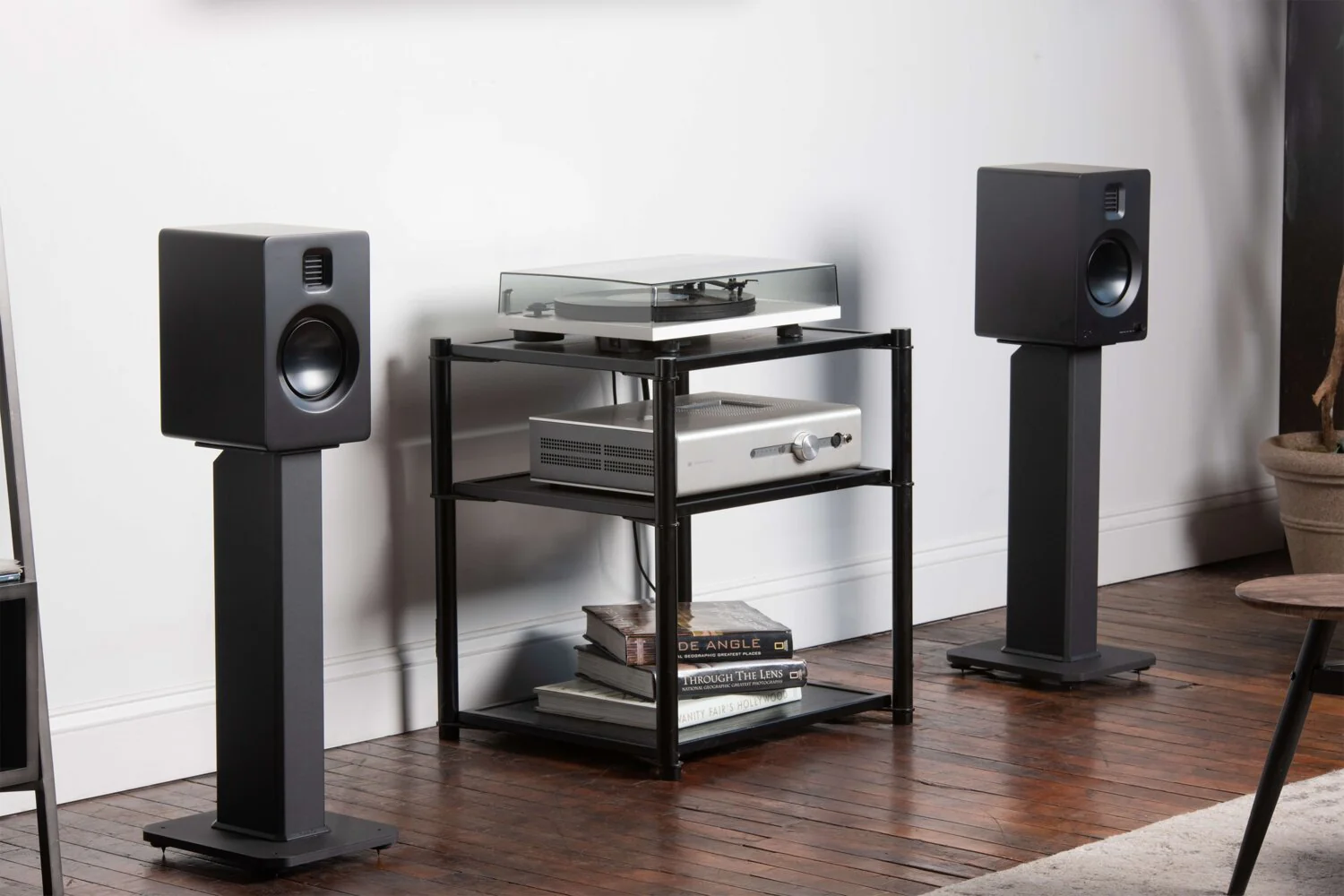 Kanto Living 26" SX Fillable Speaker Floor Stands - SX26 - Image 9