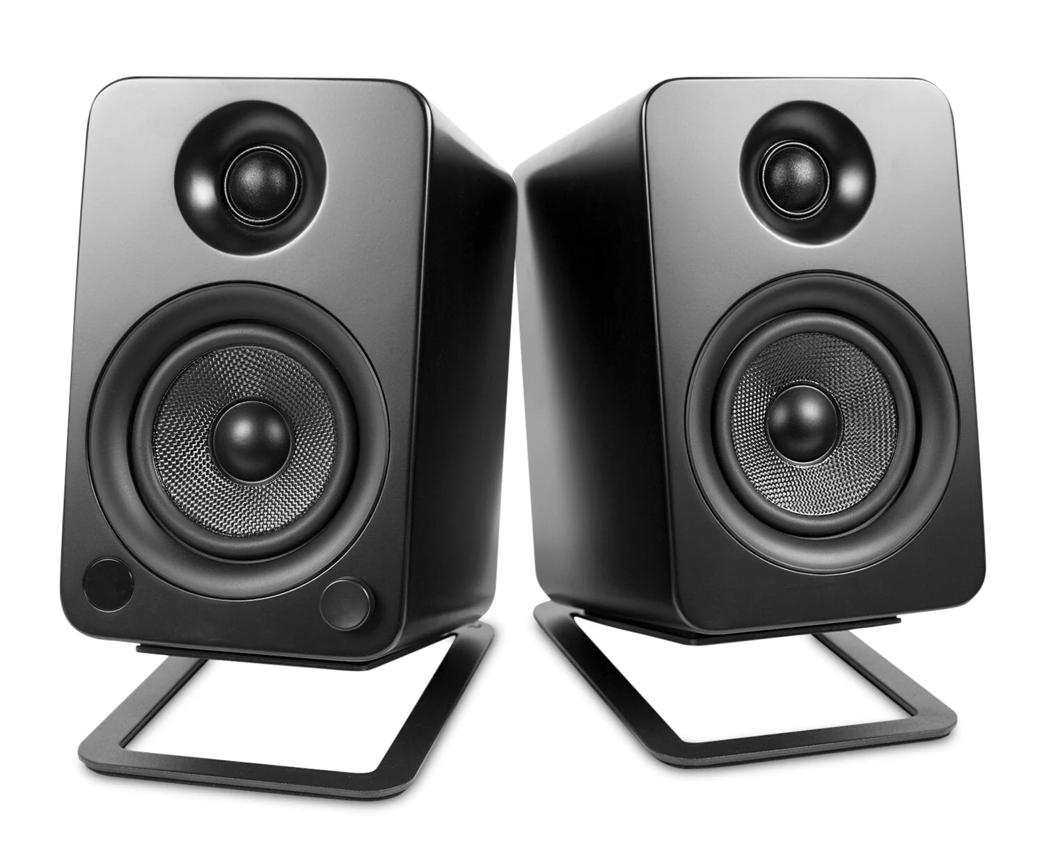 Kanto S4 Desktop Speaker Stands for Midsize Speakers, Black - S4 - Image 4