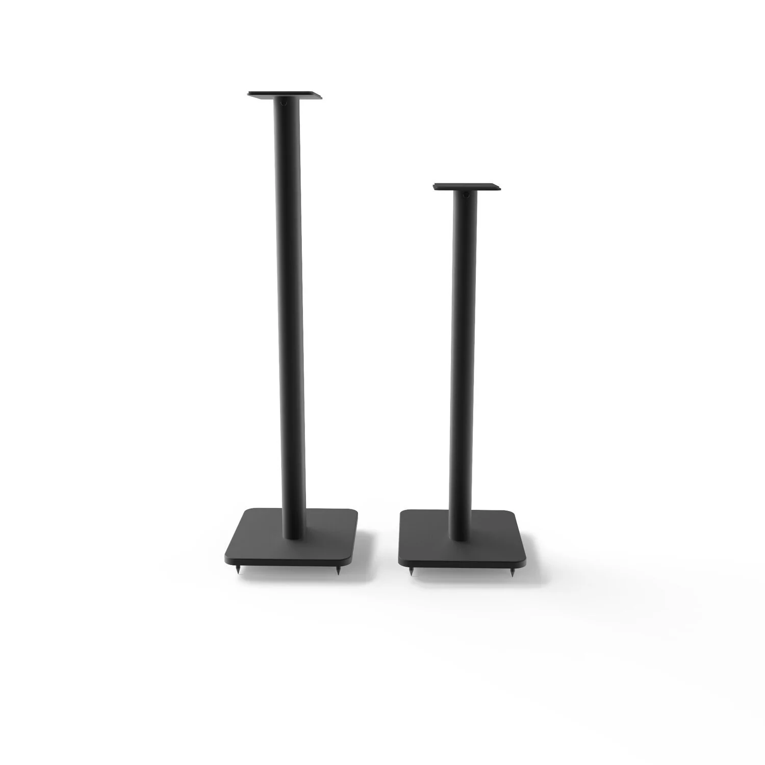 Kanto SP32PL 32" Tall Bookshelf Speaker Floor Stands with Integrated Cable Management, Black - Image 2