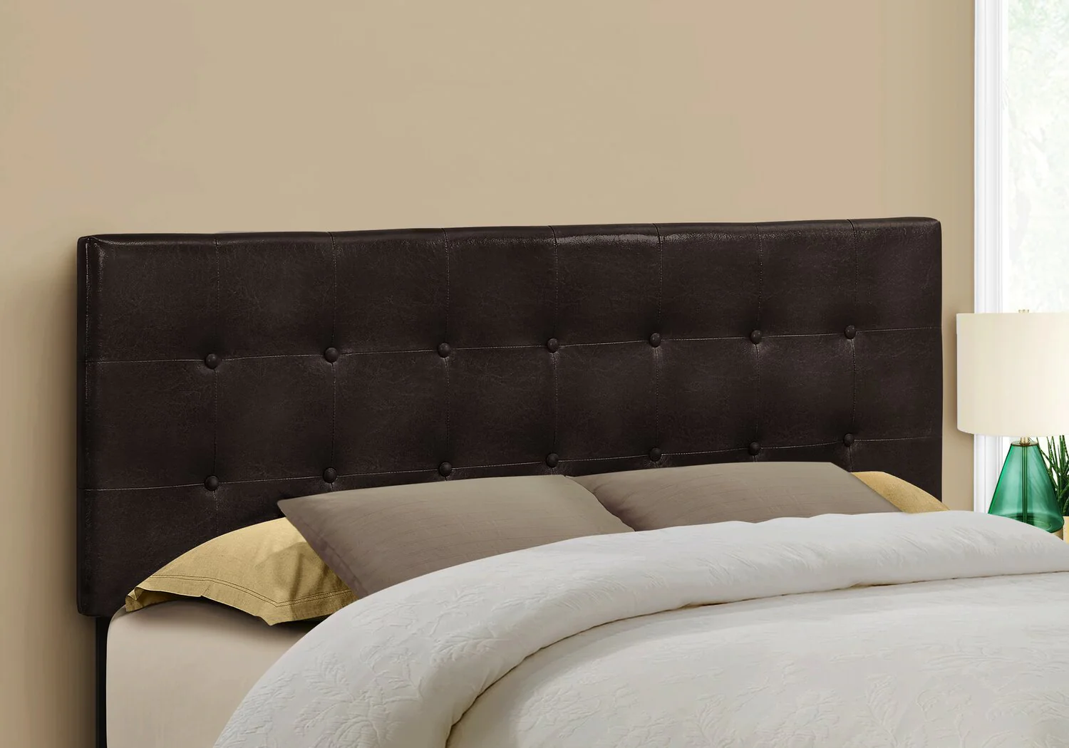 Karval Queen Headboard - Brown - Image 2