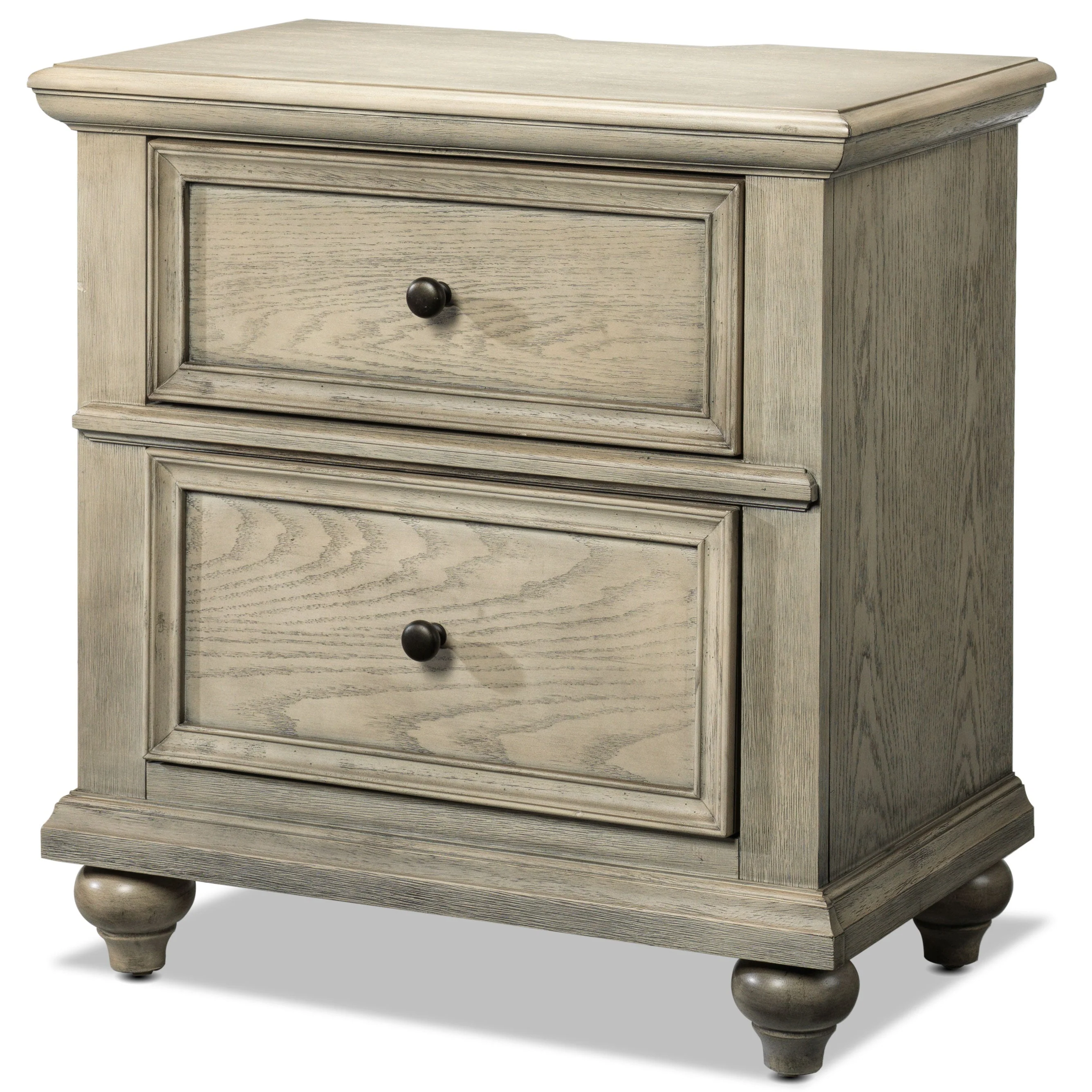 Kathleen 6-Piece Queen Bedroom Set - Oak - Image 4