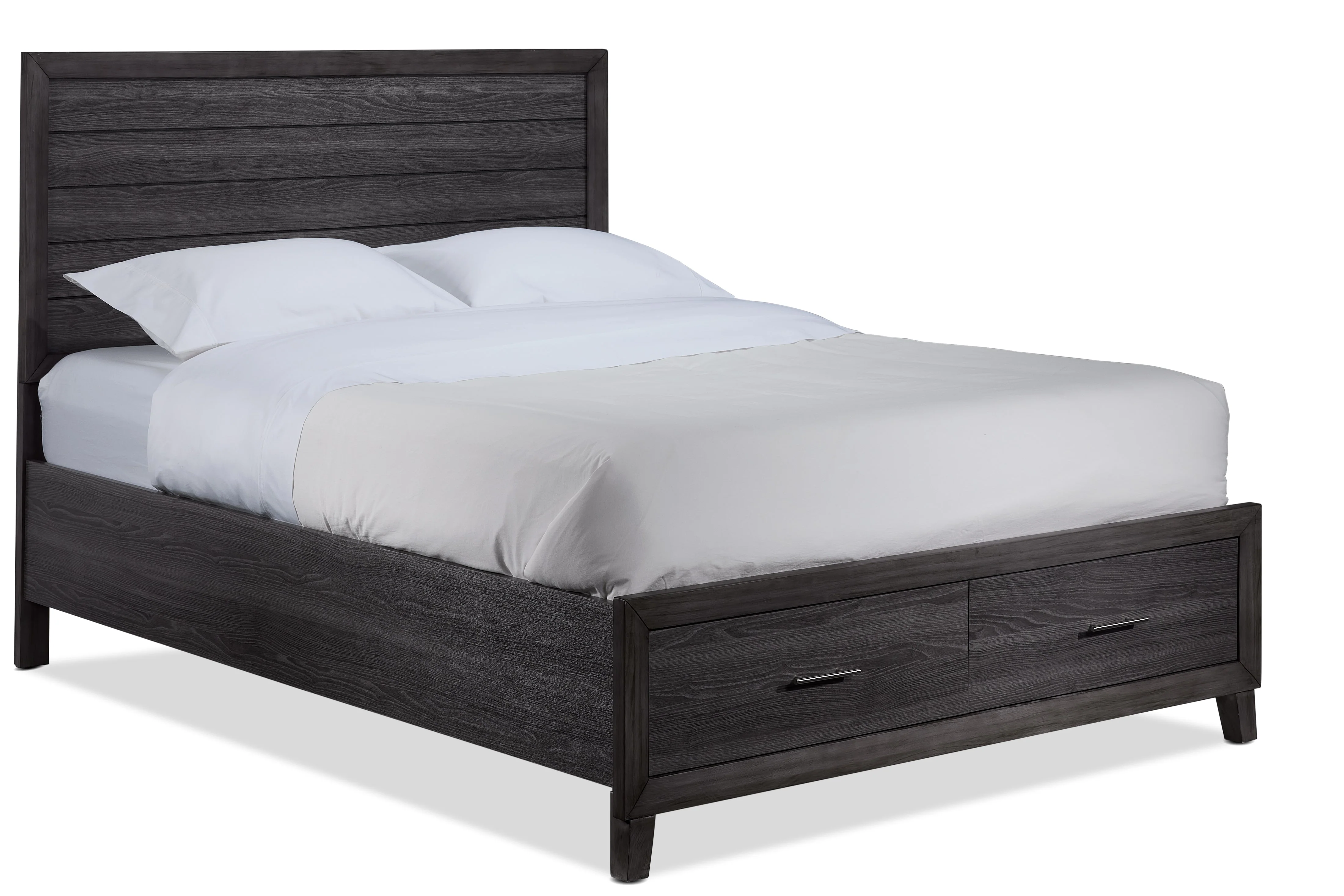 Kelvin King Storage Bed - Grey - Image 2