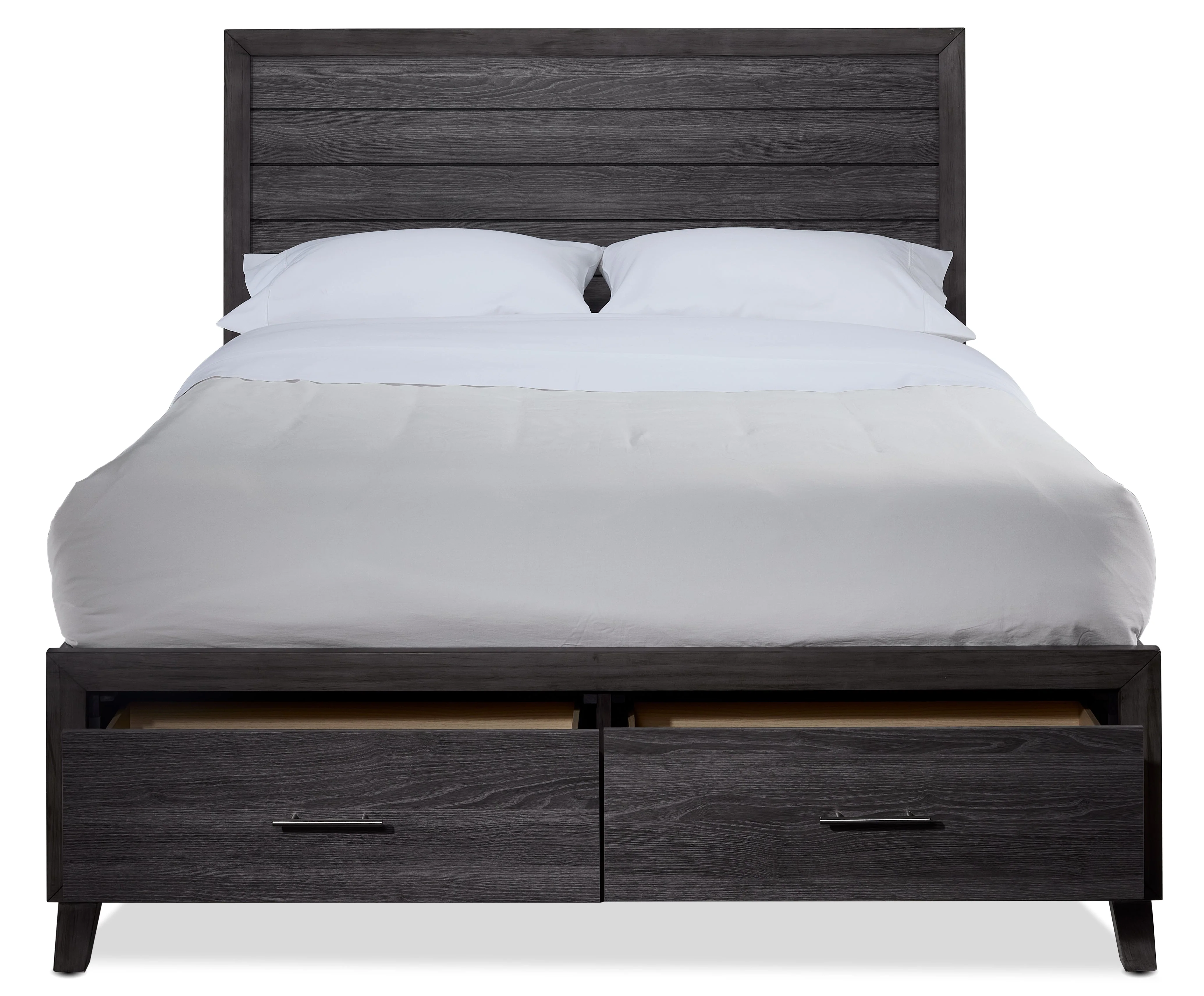 Kelvin King Storage Bed - Grey - Image 4