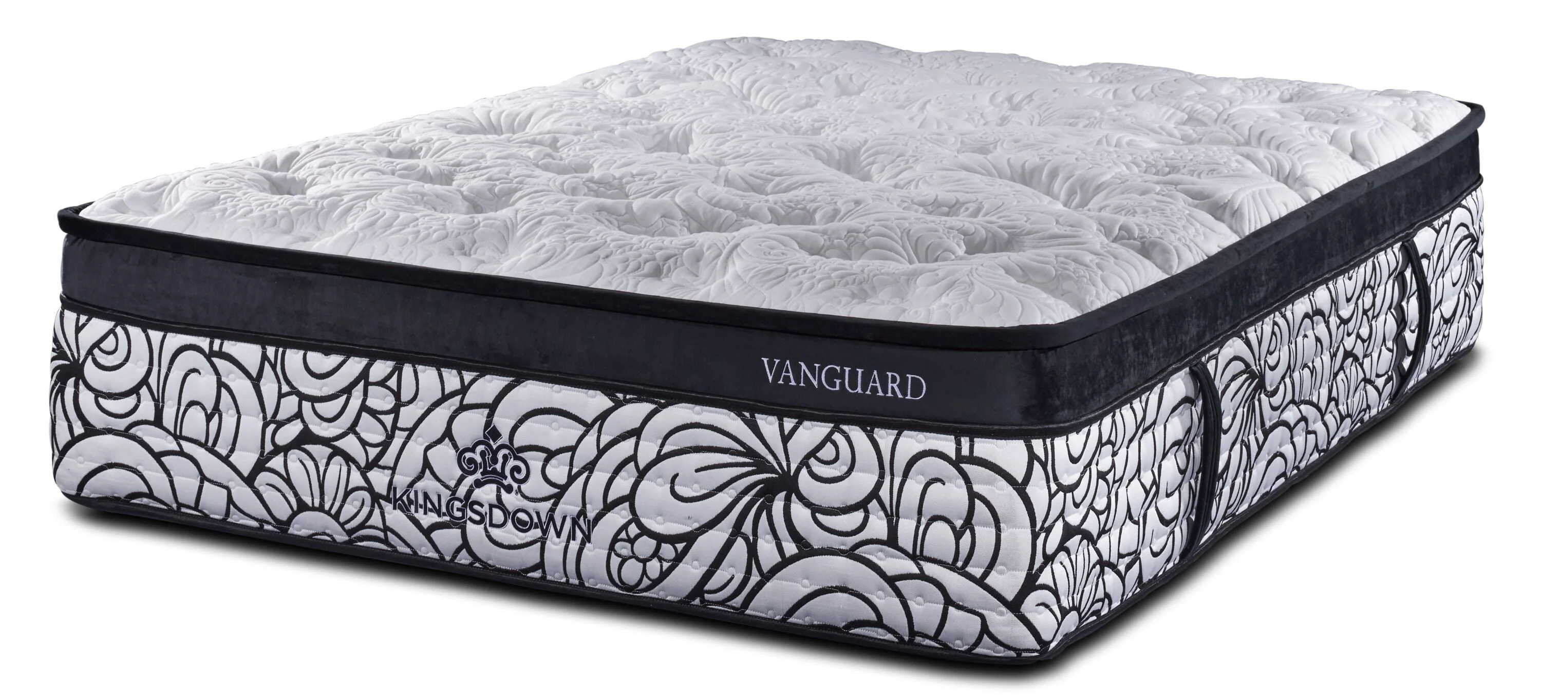 Kingsdown Forerunner Medium Euro Top Full Mattress Set - Image 2
