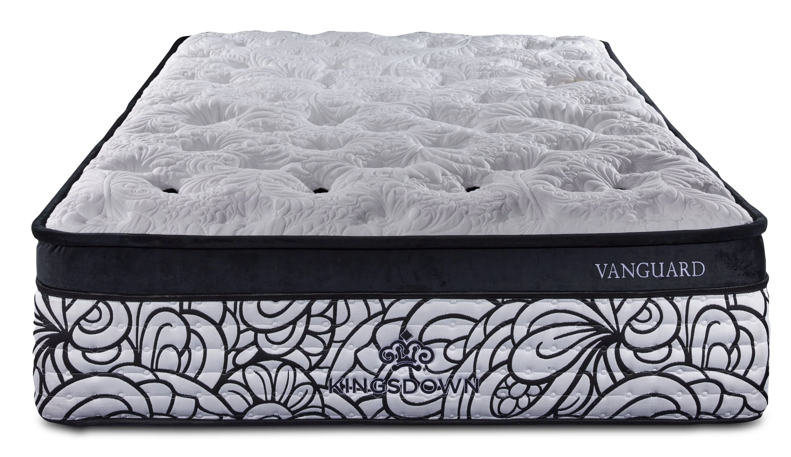 Kingsdown Forerunner Medium Euro Top Full Mattress Set - Image 3