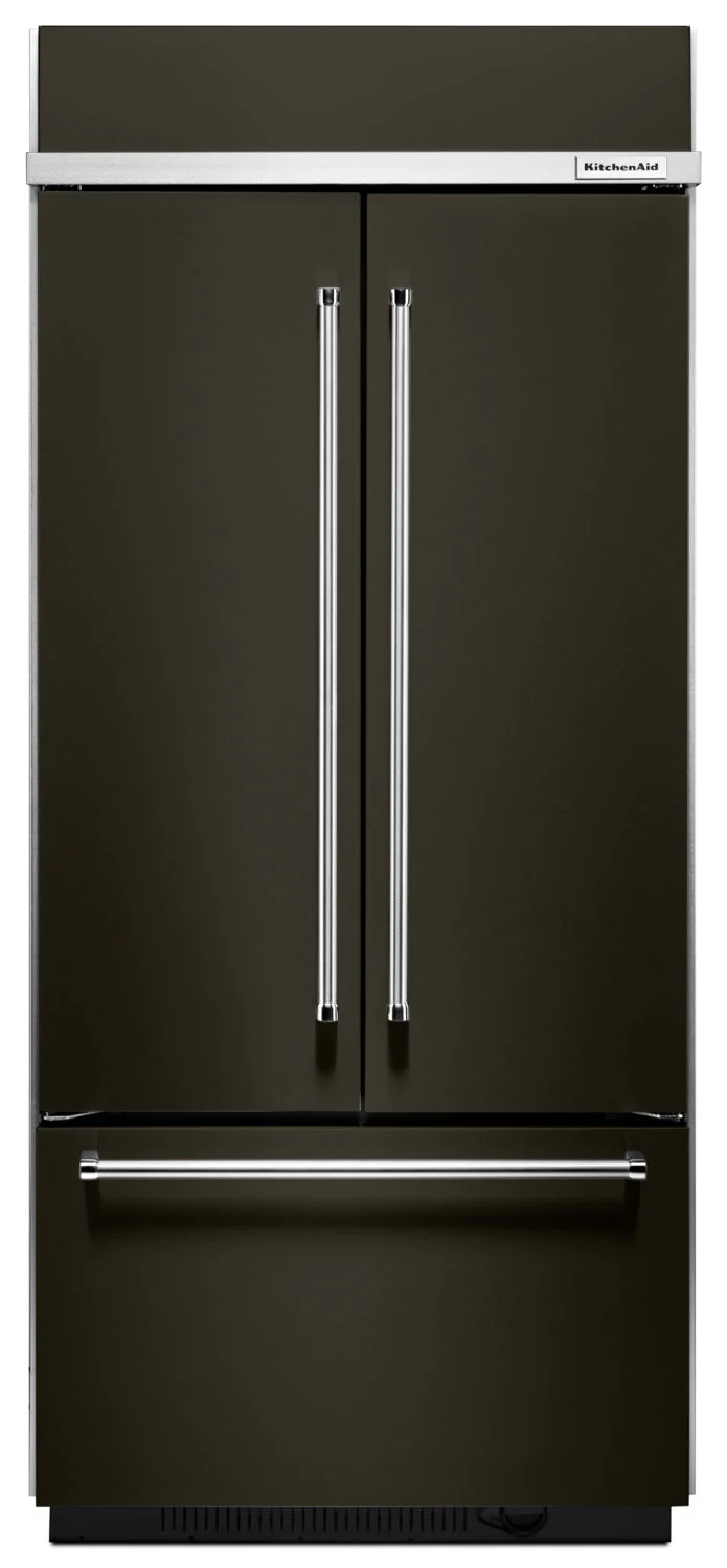 KitchenAid 20.8 Cu. Ft. Built-In French-Door Refrigerator - KBFN506EBS