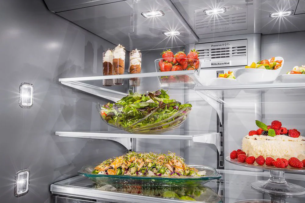 KitchenAid 25.8 Cu. Ft. Multi-Door Refrigerator - KRMF706EBS - Image 7