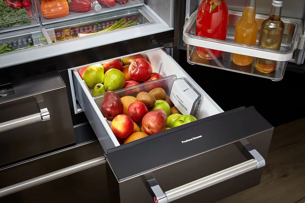 KitchenAid 25.8 Cu. Ft. Multi-Door Refrigerator - KRMF706EBS - Image 9