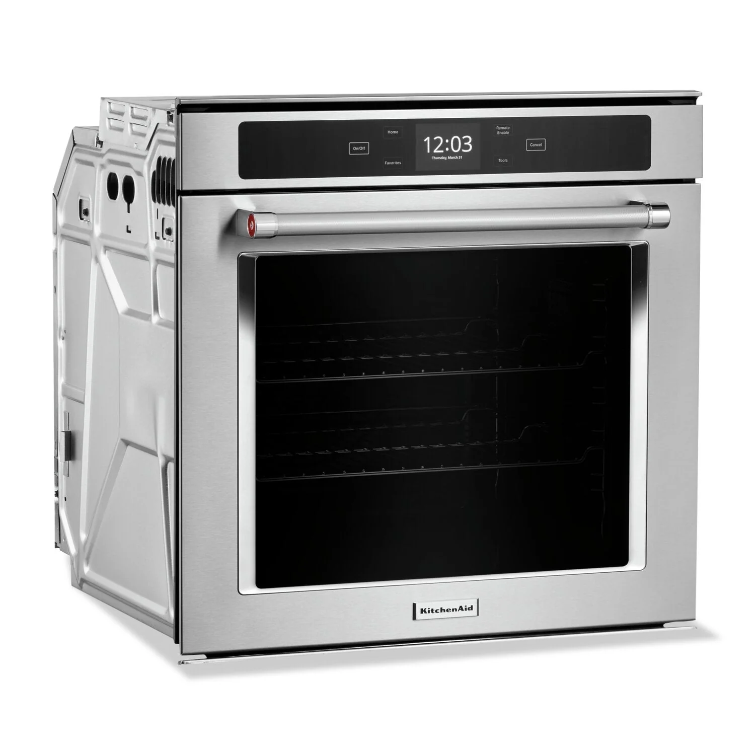KitchenAid 2.9 Cu. Ft. Single Wall Oven with True Convection - YKOSC504PPS - Image 3