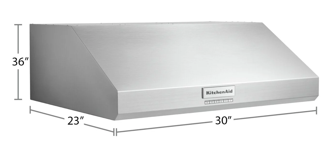 KitchenAid 30" Commercial-Style Under-Cabinet Range Hood - KVUC600KSS - Image 5