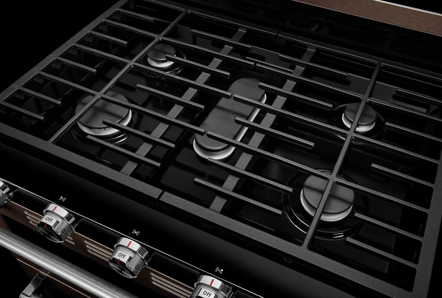 KitchenAid 30" Gas Double Oven Convection Range - KFGD500EBS - Image 7